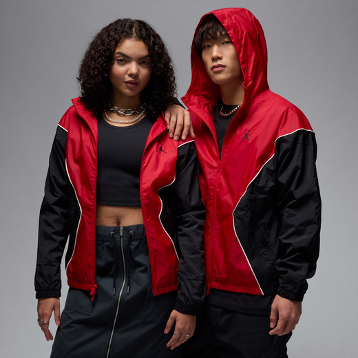Men's Jackets & Gilets-JRDN, Jordan Brooklyn, Men's Hooded Draft Jacket