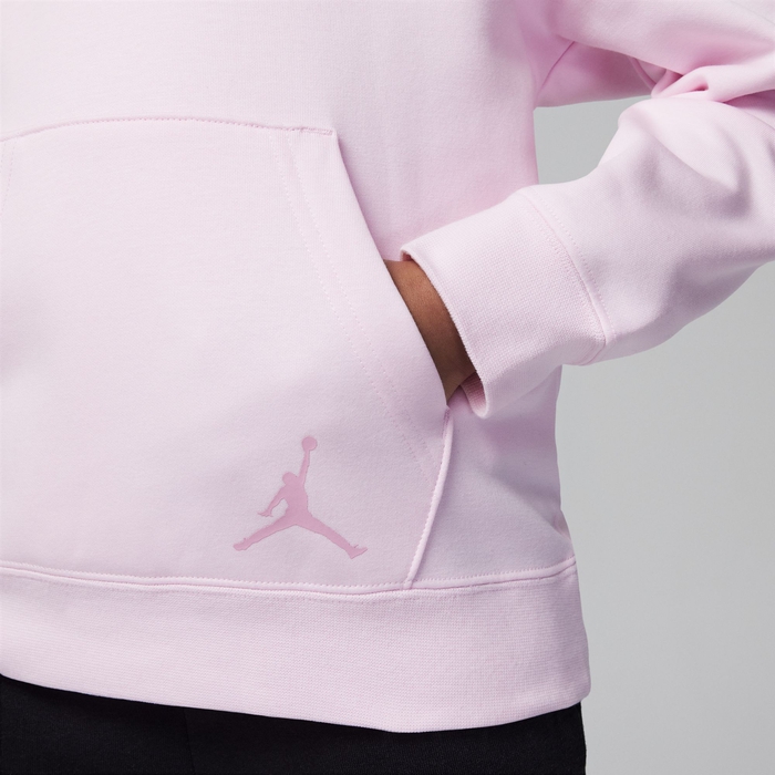 Jordan Soft Touch Mixed Pullover Hoodie image number 2 Jordan Soft Touch Mixed Pullover Hoodie image number 2