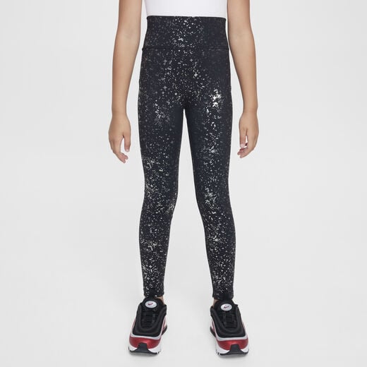 Kids Tights & Leggings-Nike, Nike One, Older Kids' (Girls') Dri-FIT High-Waisted Leggings Kids Tights & Leggings-Nike, Nike One, Older Kids' (Girls') Dri-FIT High-Waisted Leggings