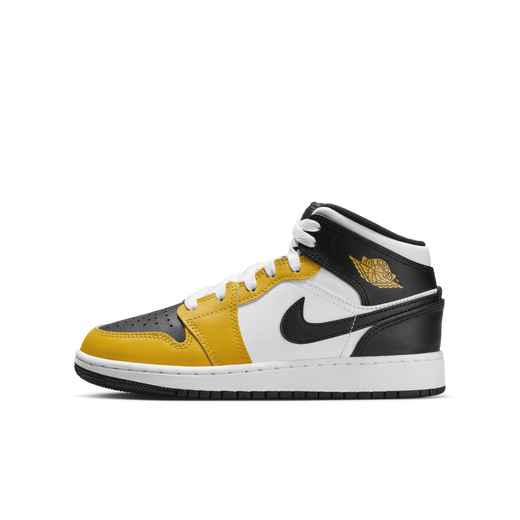 Orange and black online youth basketball shoes