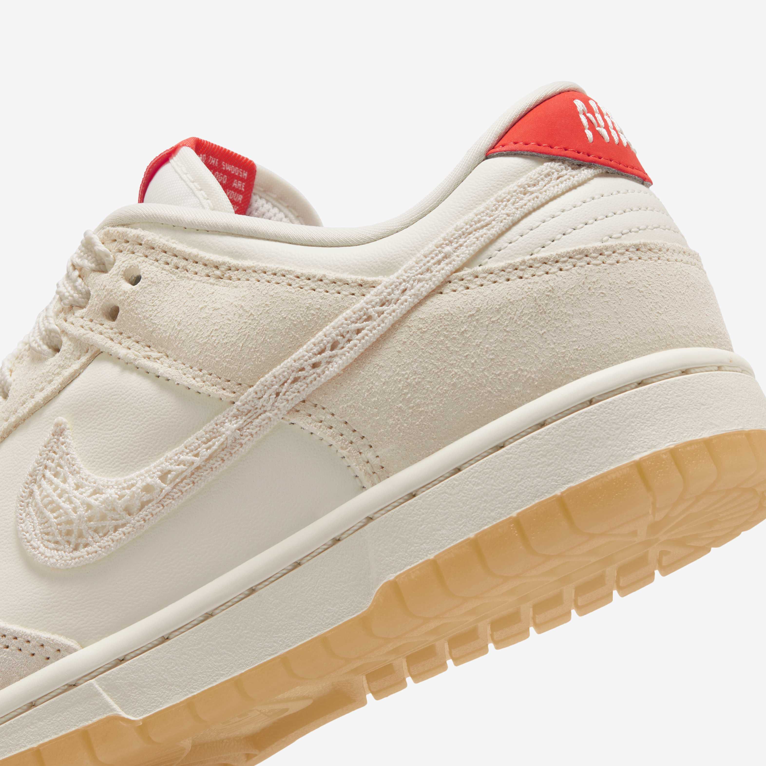 Buy Nike Dunk Low Women's Shoes - Sail/Picante Red/Flax/Pale