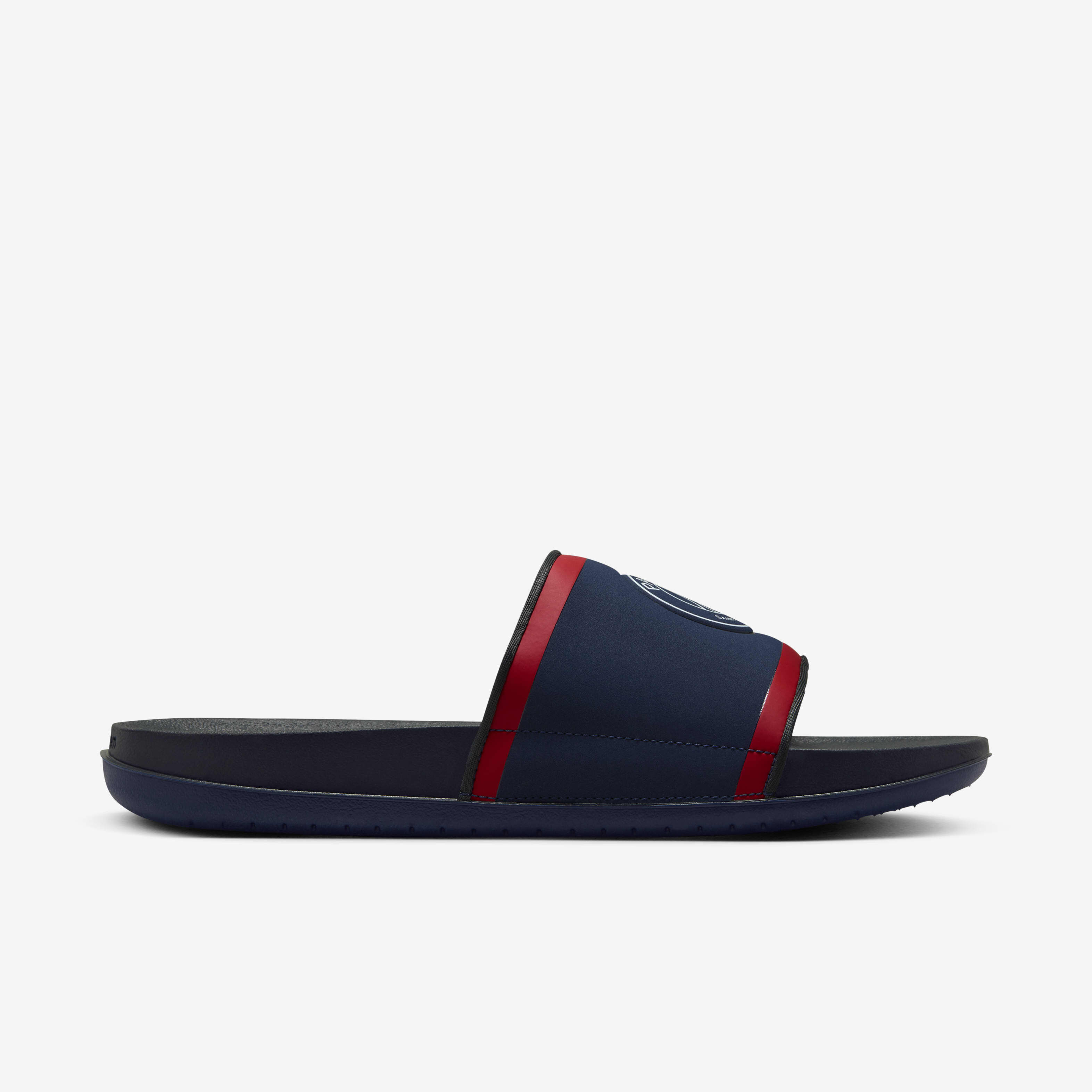 Navy nike sandals sales