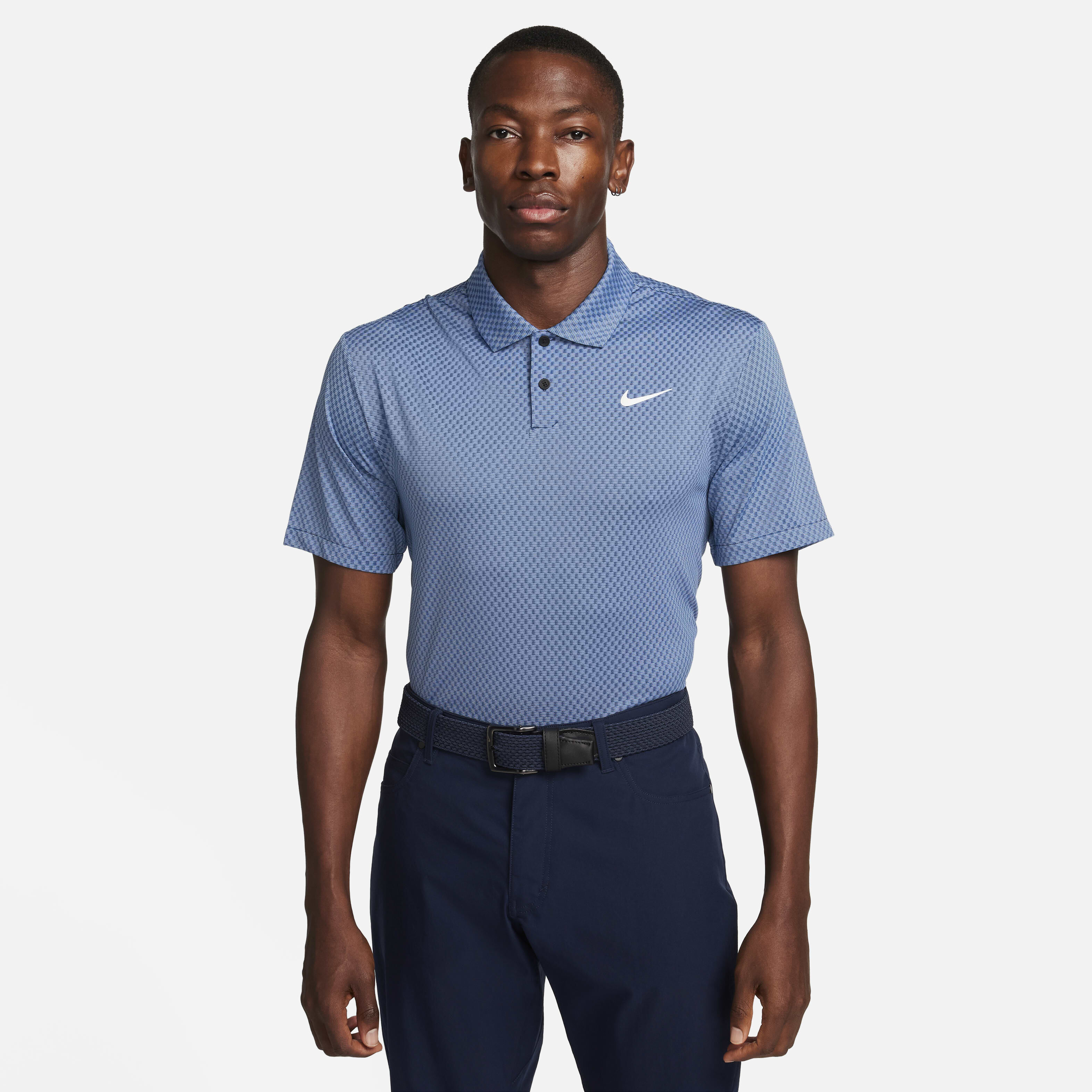 Navy nike polo shirt shop