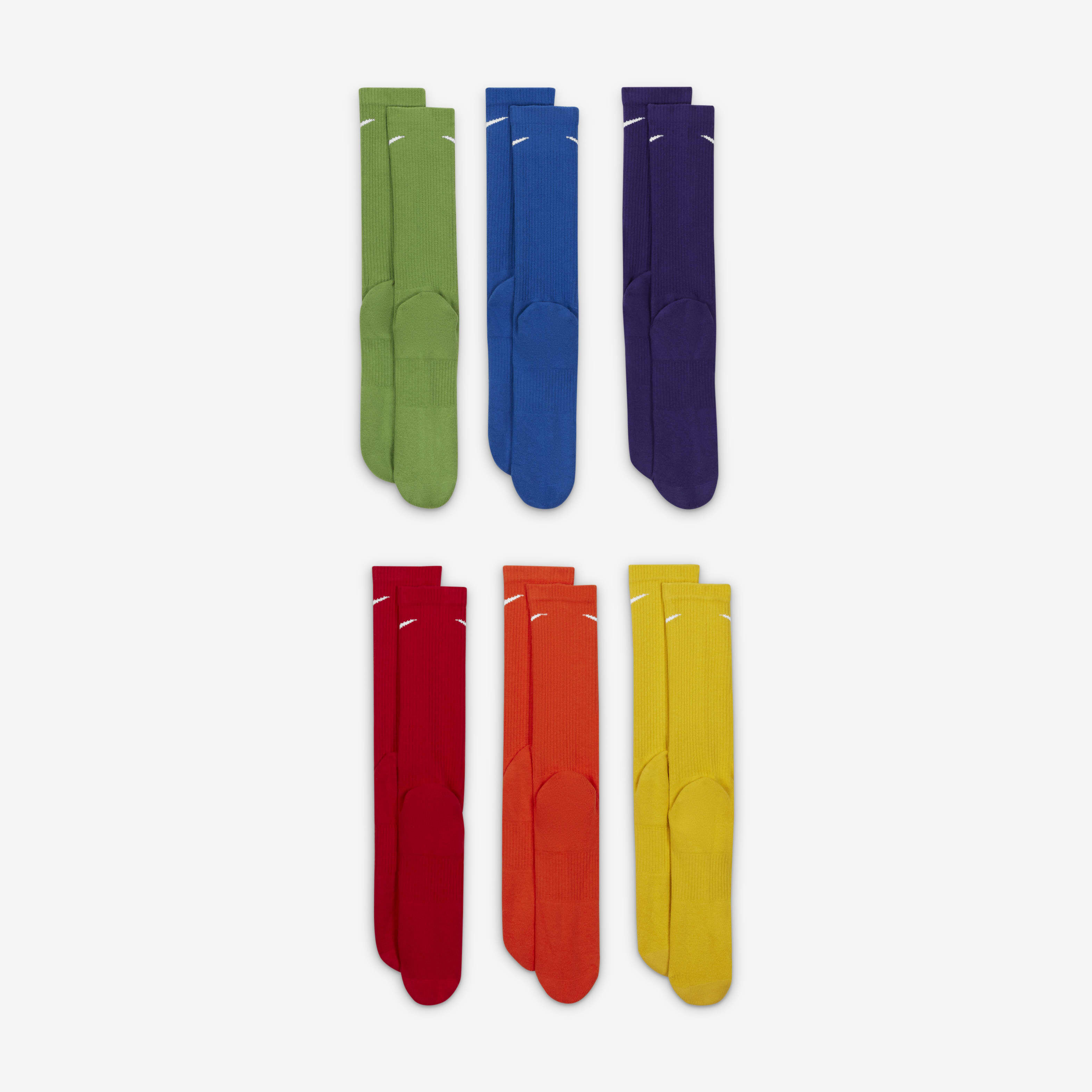 Buy Nike Everyday Plus Cushioned Training Crew Socks (6