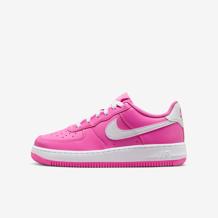 Pink Foam Paw Print Pink And White Air Forces Womens Pink Glitter