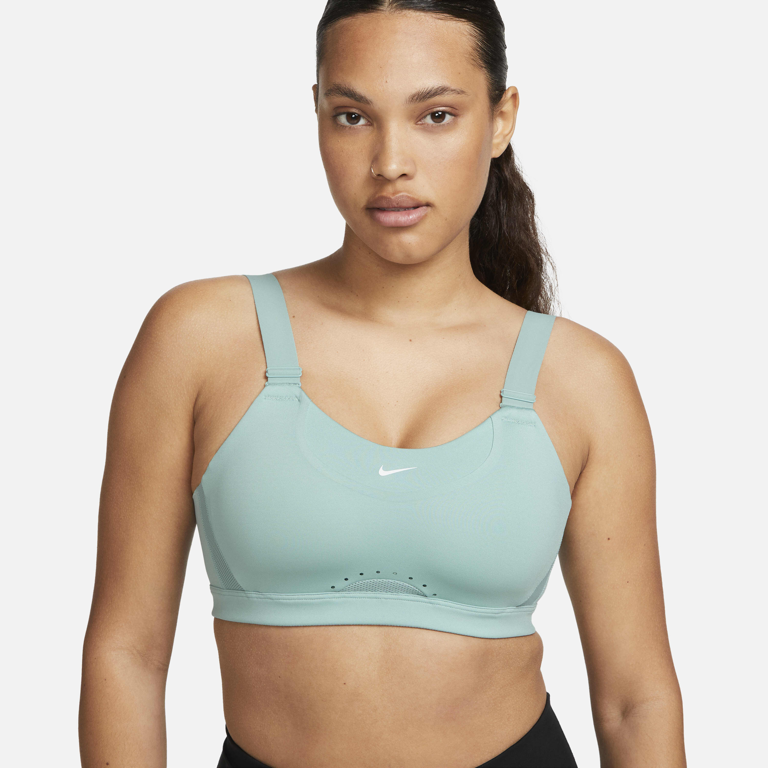Nike dri fit sports bra high impact discount