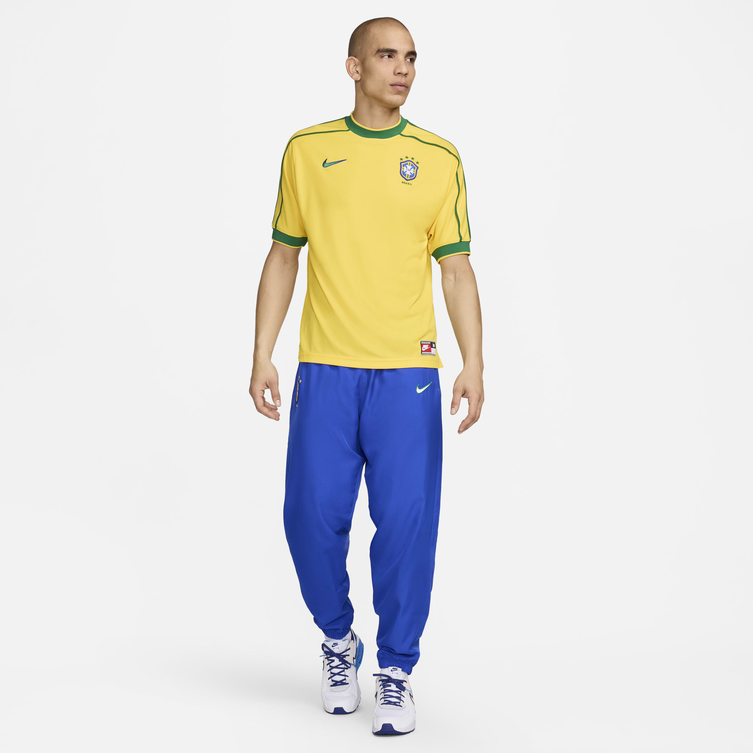 Buy Brazil 1998 Reissue Men's Nike Football Replica Shirt