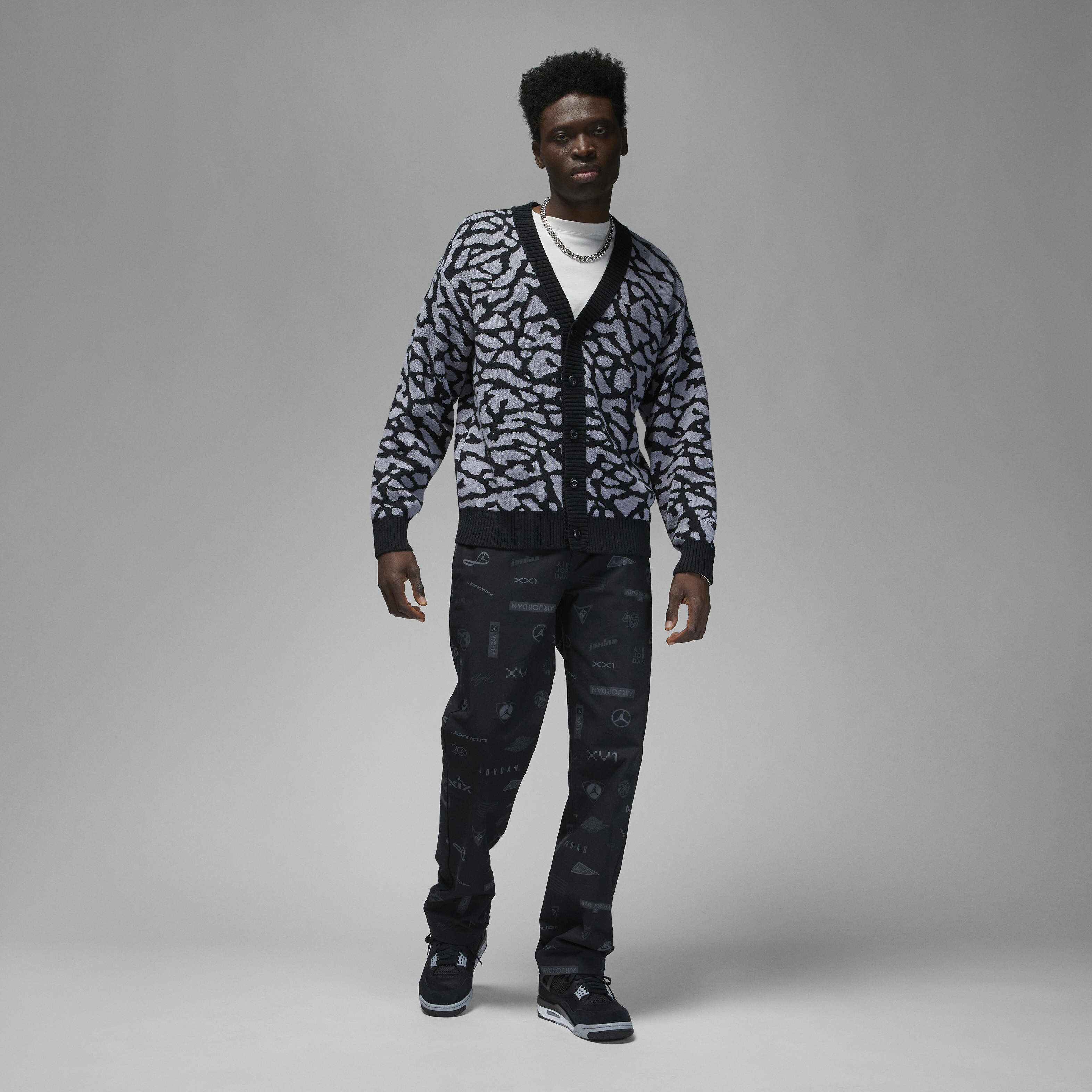 NIKE ナイキ ジョーダンフライトヘリテージ カーディガン ジョーダン ナイキ フライト ヘリテージ カーディガン Lサイズ