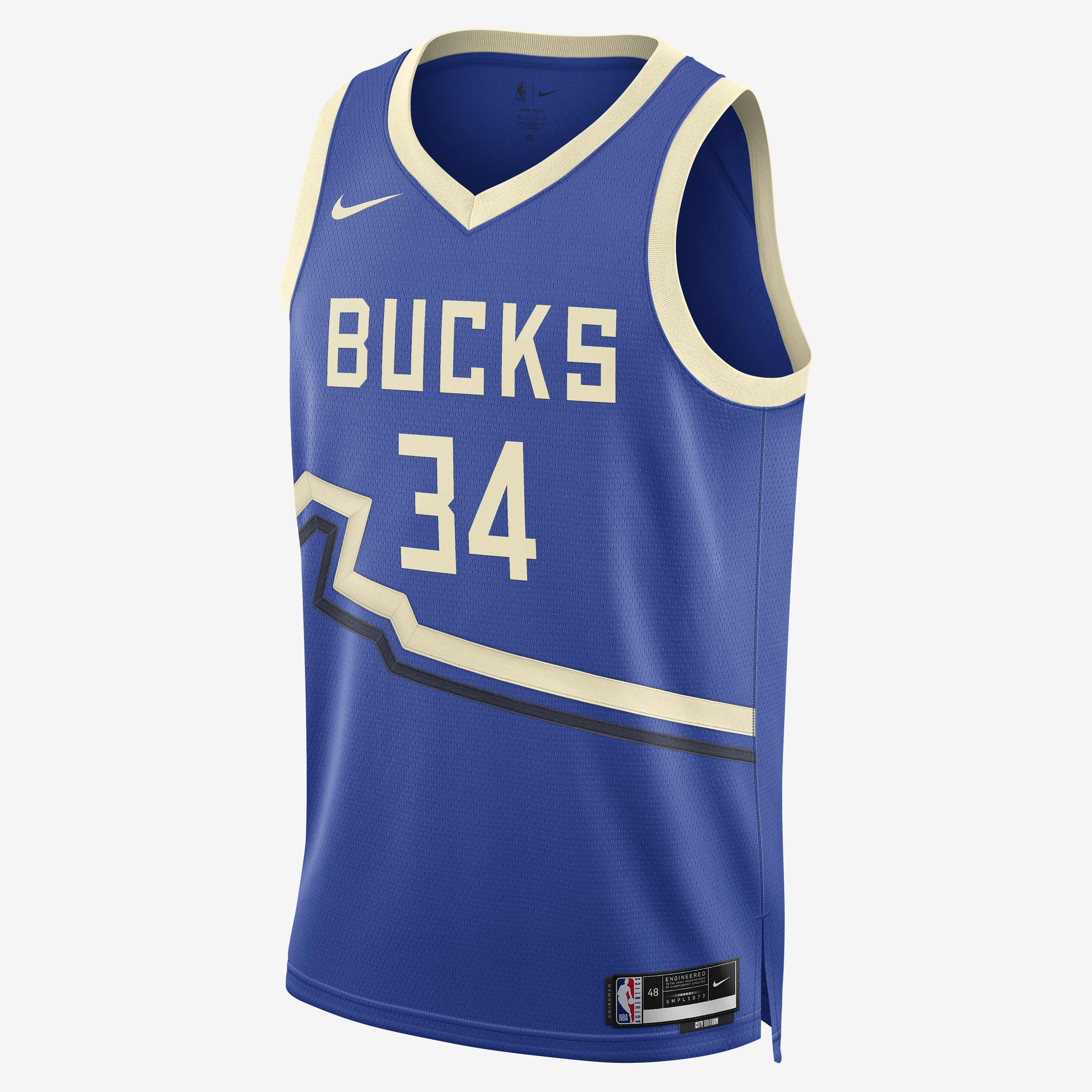 Giannis Antetokounmpo Milwaukee Bucks 2024 25 City Edition