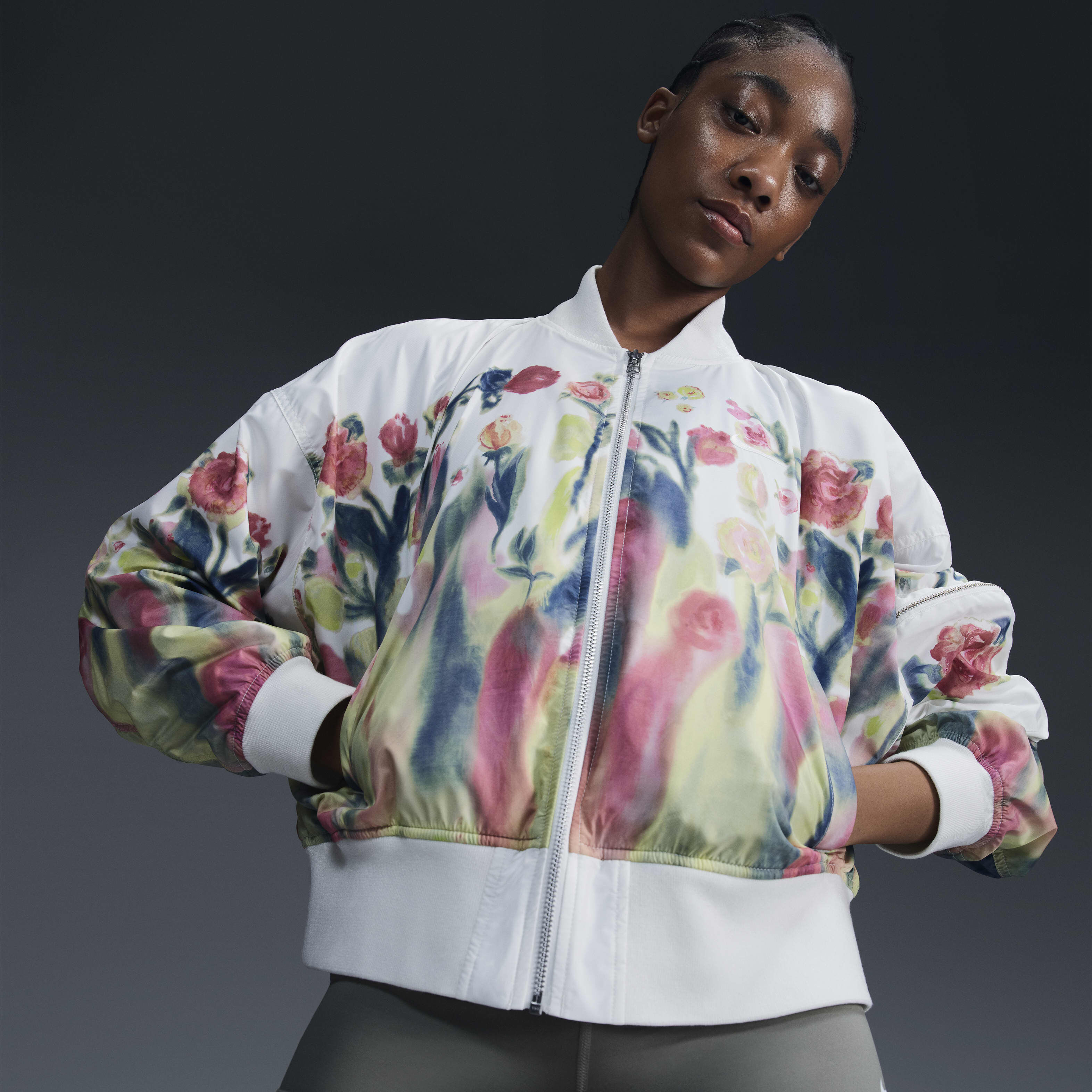 Buy Nike Sportswear Women s Artist Collection Bomber Jacket Nike UAE Official