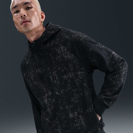 هودي وسويت شيرت يوغا-نايكي, نايكي برايميري, هودي ثيرما-فت بسحاب كامل للرجال