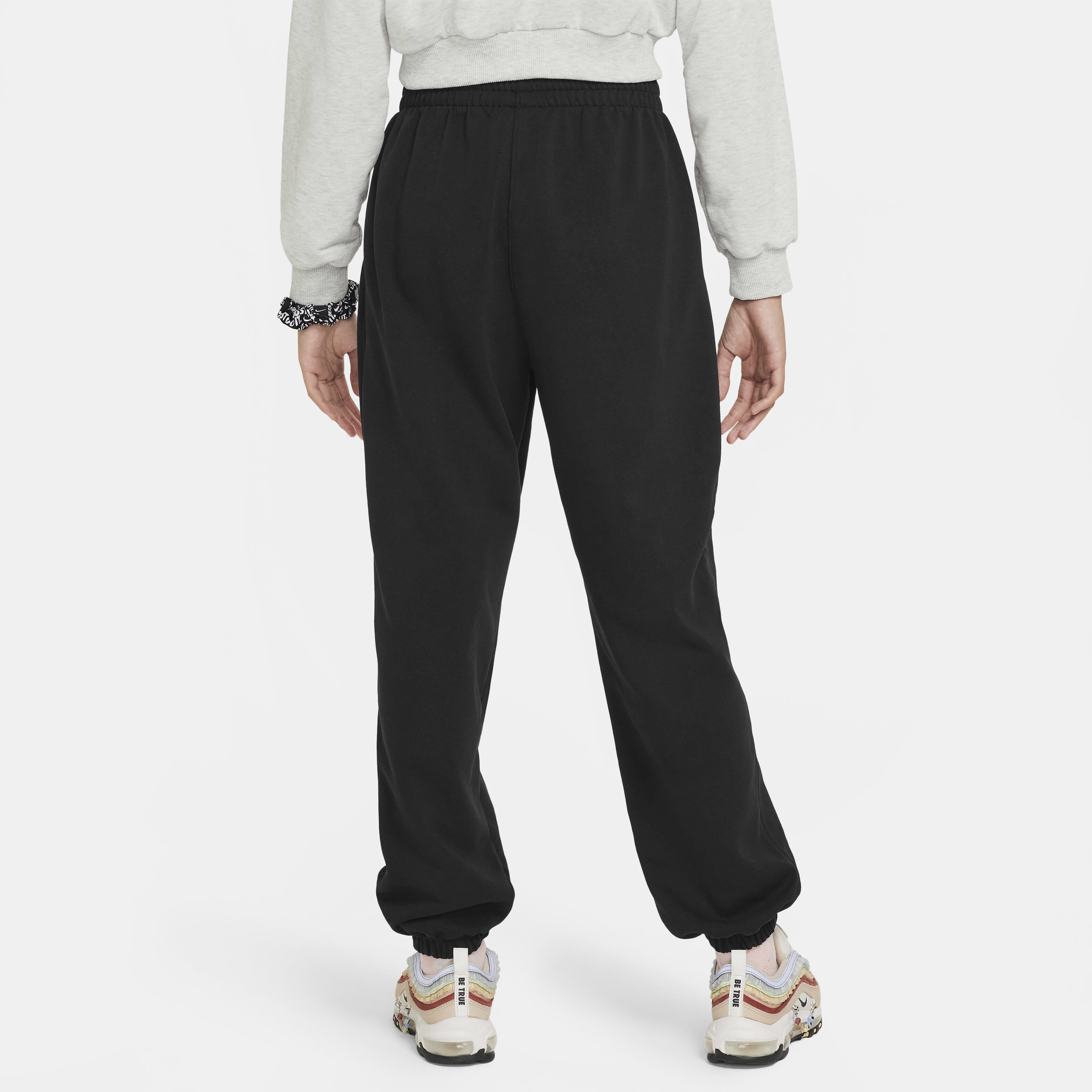 Buy Nike Sportswear Older Kids Girls Dri FIT Loose Fleece Joggers Nike UAE Official