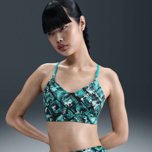 Accessories & Equipment-Nike, Nike Women's Artist Collection, Women's Light-Support Padded Printed Sports Bra