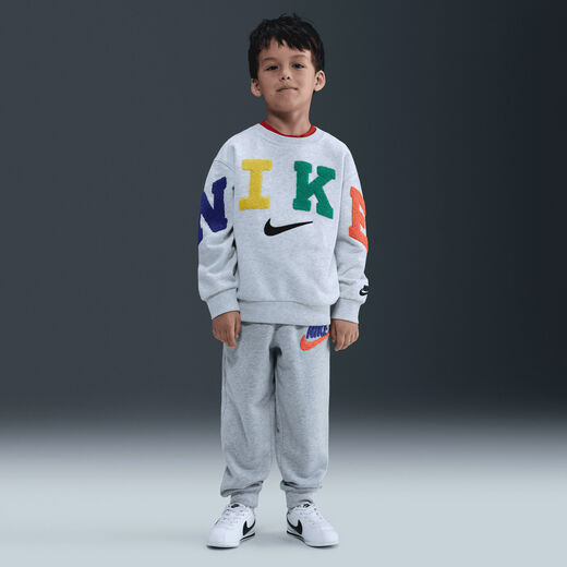 سويت شيرت للأطفال-نايكي, نايكي كلوب, سويتشيرت شينيل فليس للأطفال الصغار