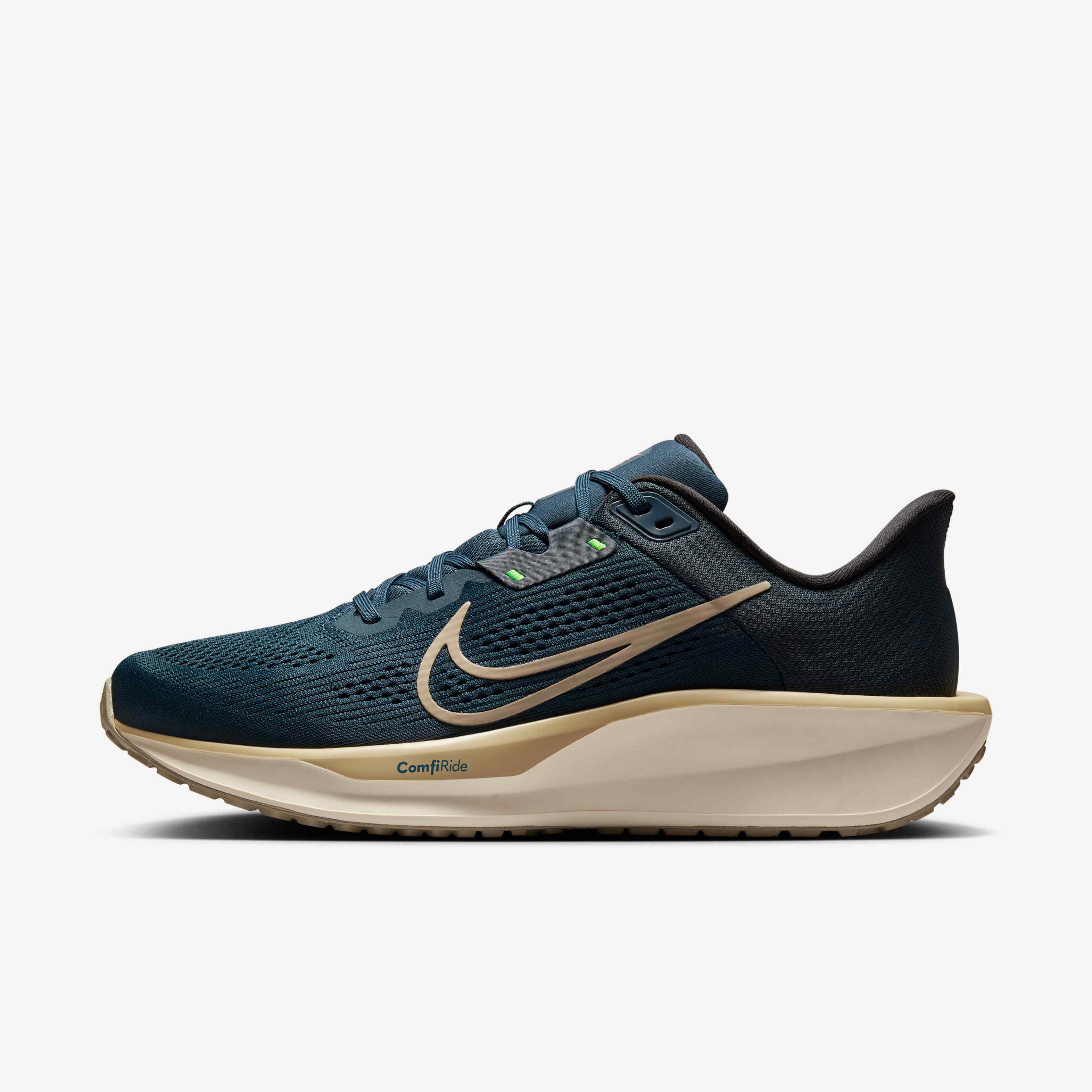 Buy Nike Quest Men's Road Running Shoes Armoury Navy/Green