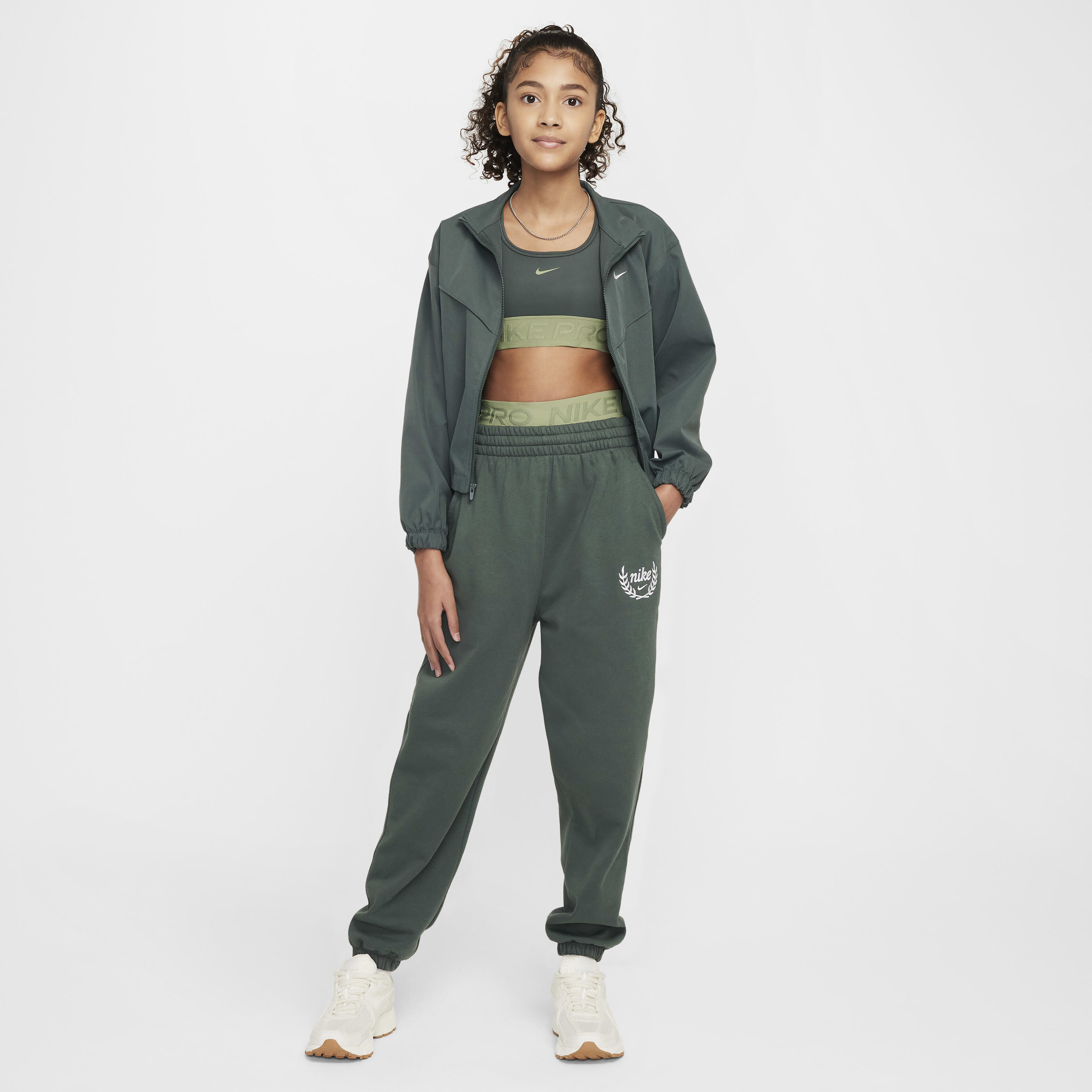 Buy Nike Sportswear Club Fleece Girls Loose Trousers Nike UAE Official