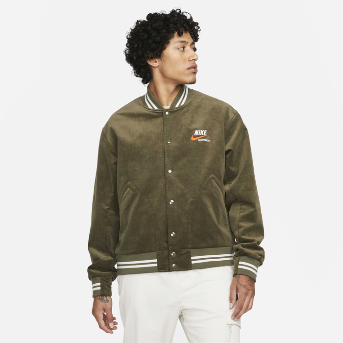 Buy Nike Sportswear Trend Men's Bomber Jacket Cargo Khaki/Sail