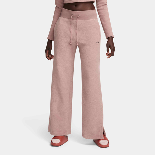 Phoenix Fleece-Nike, Nike Sportswear Phoenix Plush, Women's High-Waisted Wide-Leg Cosy Fleece Trousers