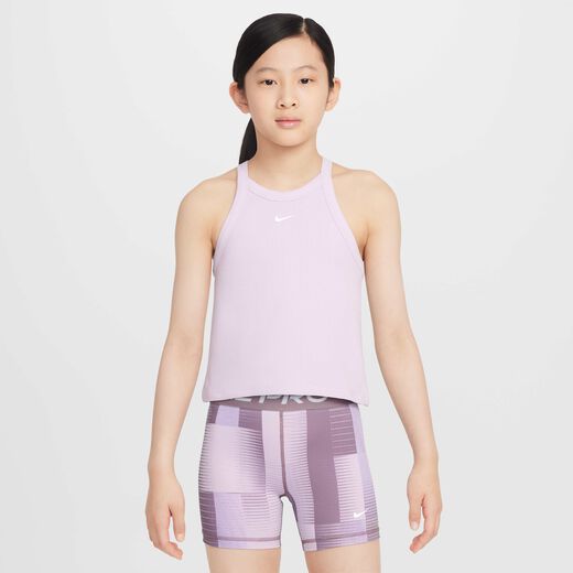 Kids' Sleeveless Tank Tops-Nike, Nike, Girls' High-Neck Tank Top
