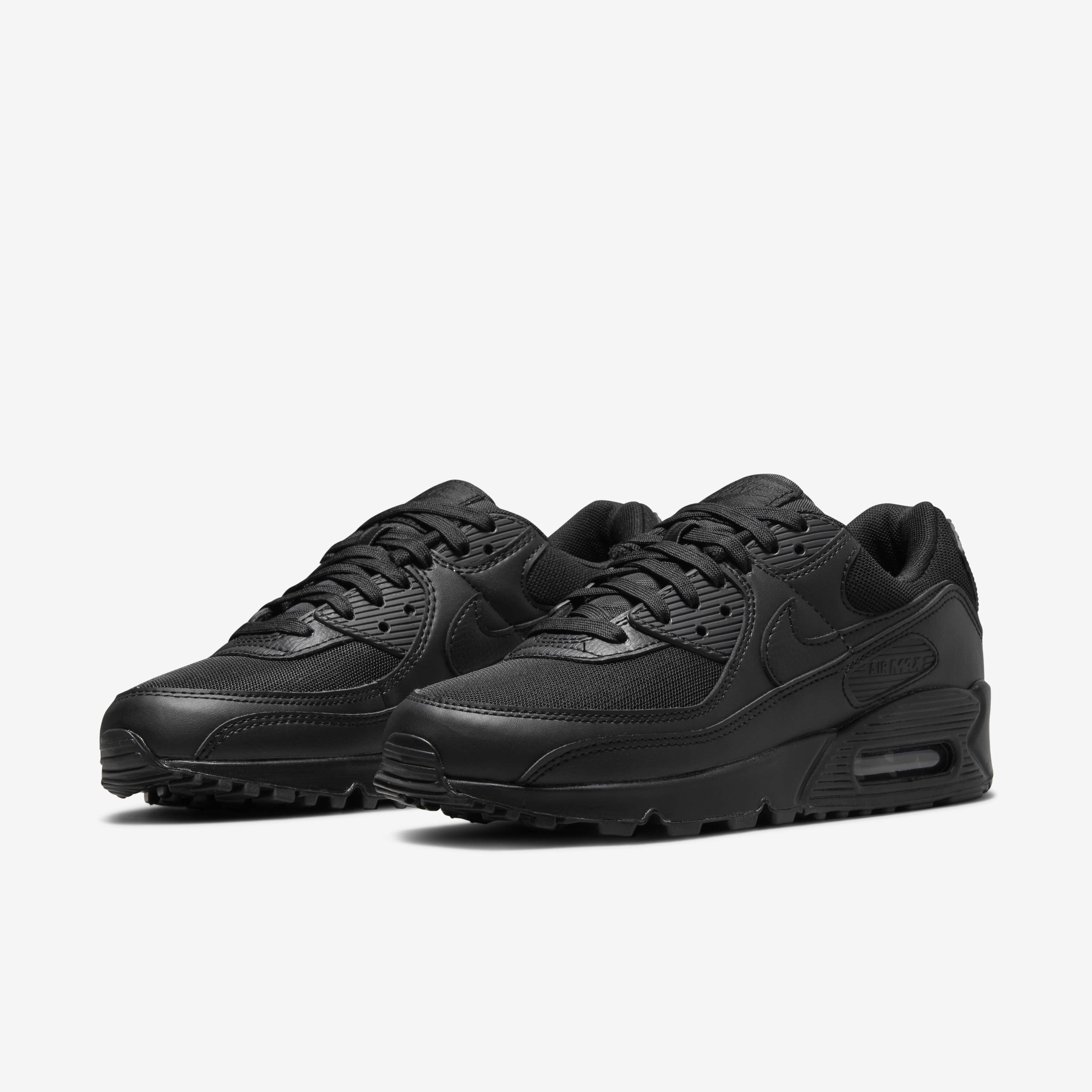 nike air max leather black womens