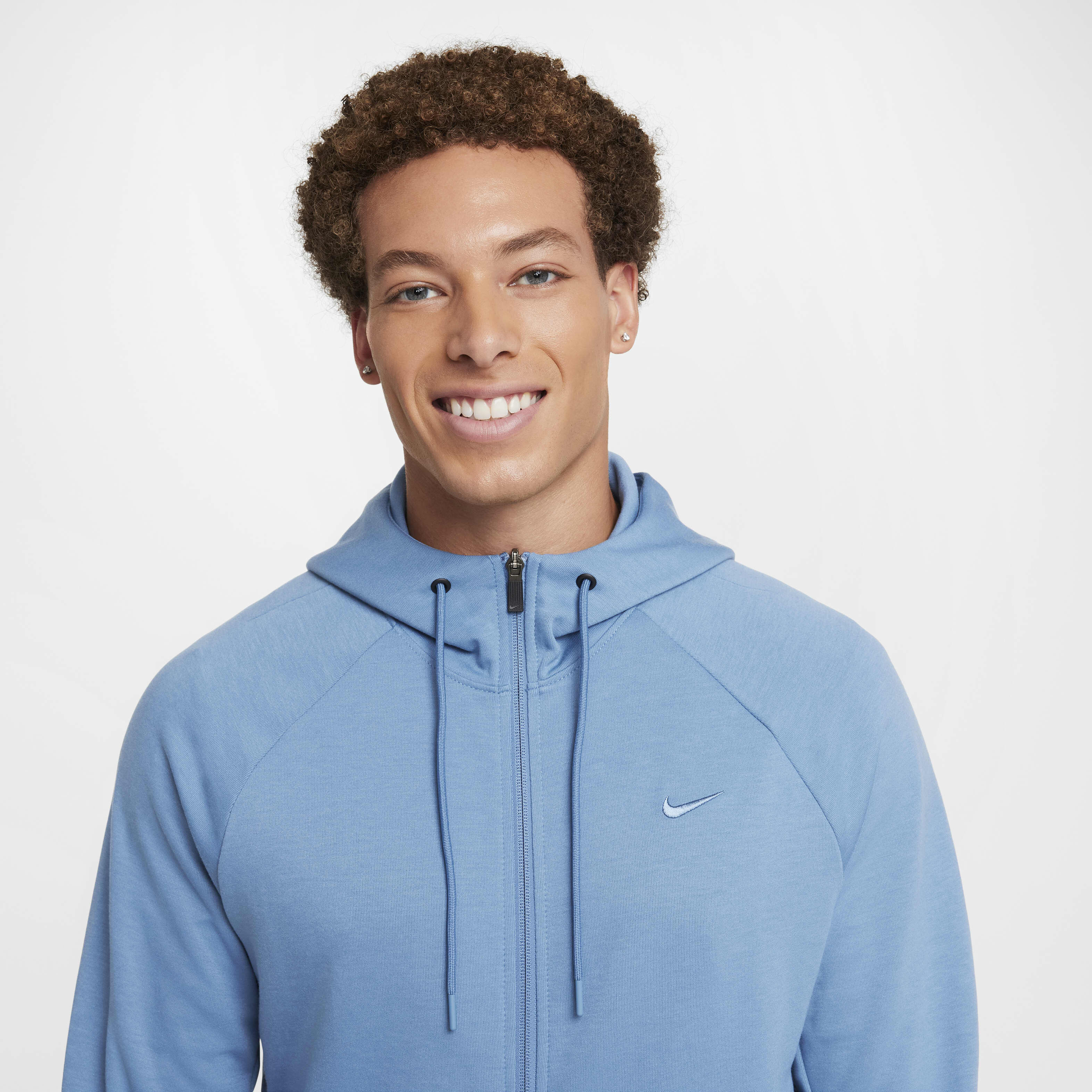 Buy Nike Primary Men s Dri FIT UV Full Zip Versatile Hoodie Nike UAE Official