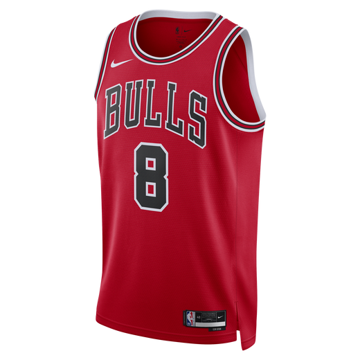 Shop Chicago Bulls Icon Edition 2022 23 Nike Dri FIT NBA Swingman