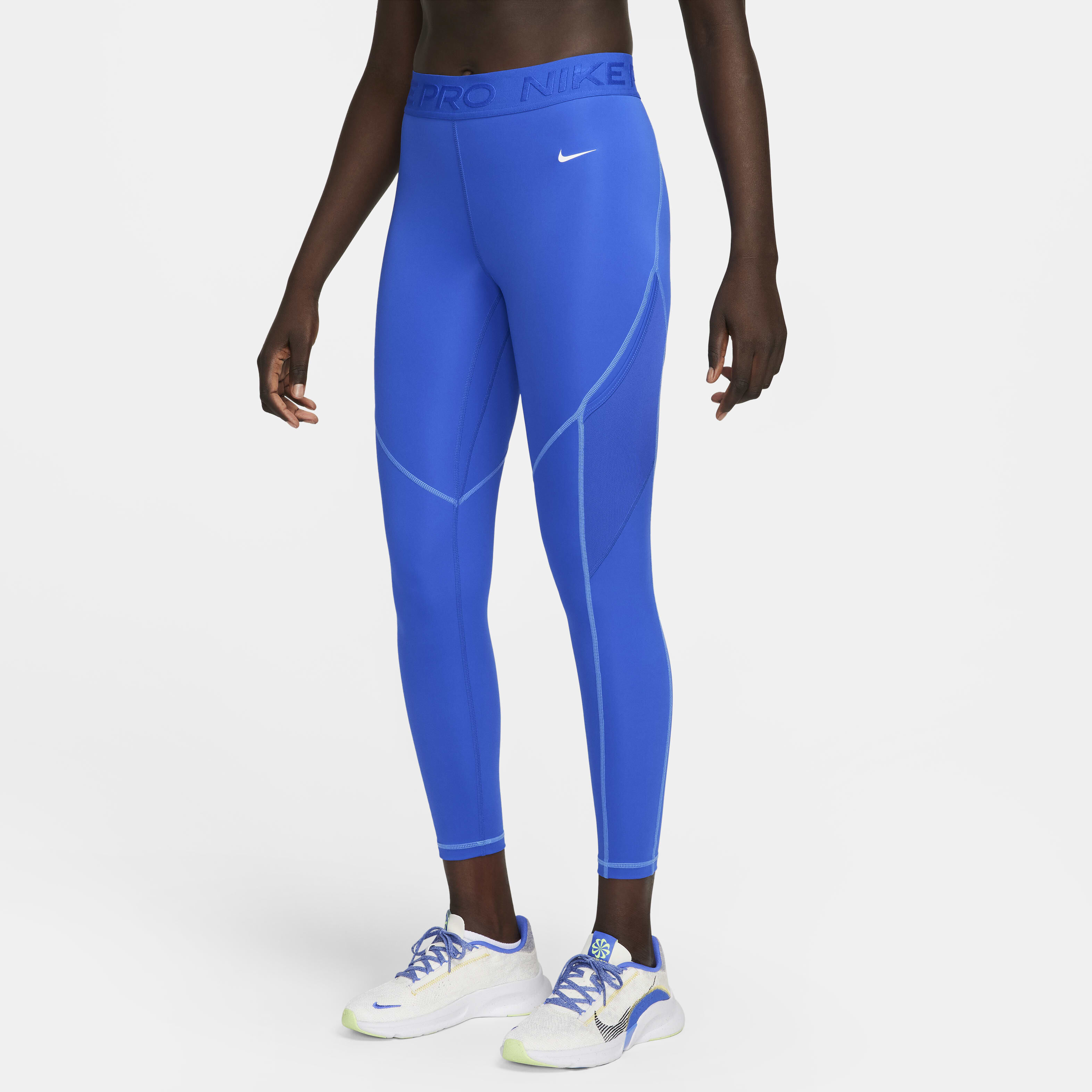 Navy nike pro leggings cheap