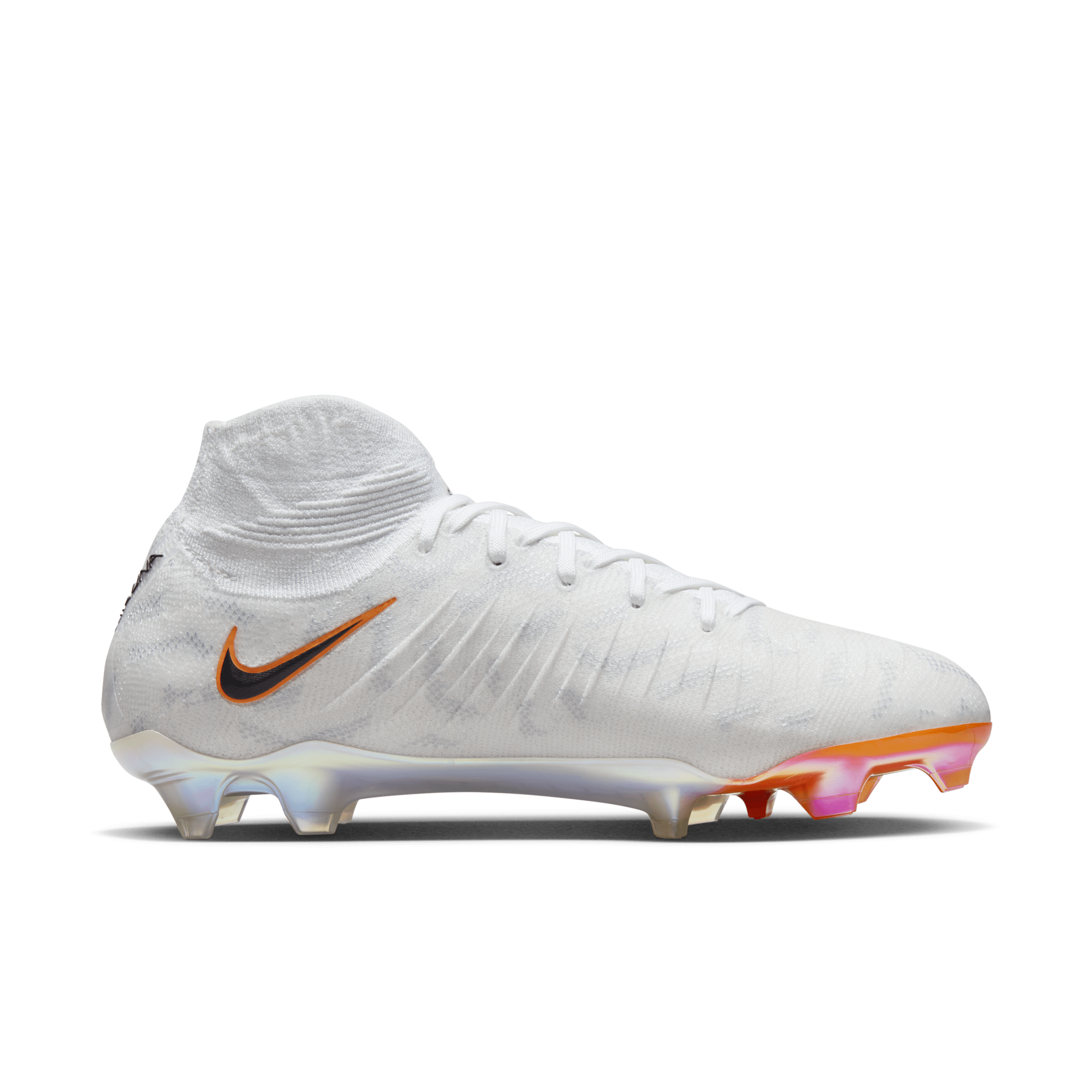Nike white football sales cleats