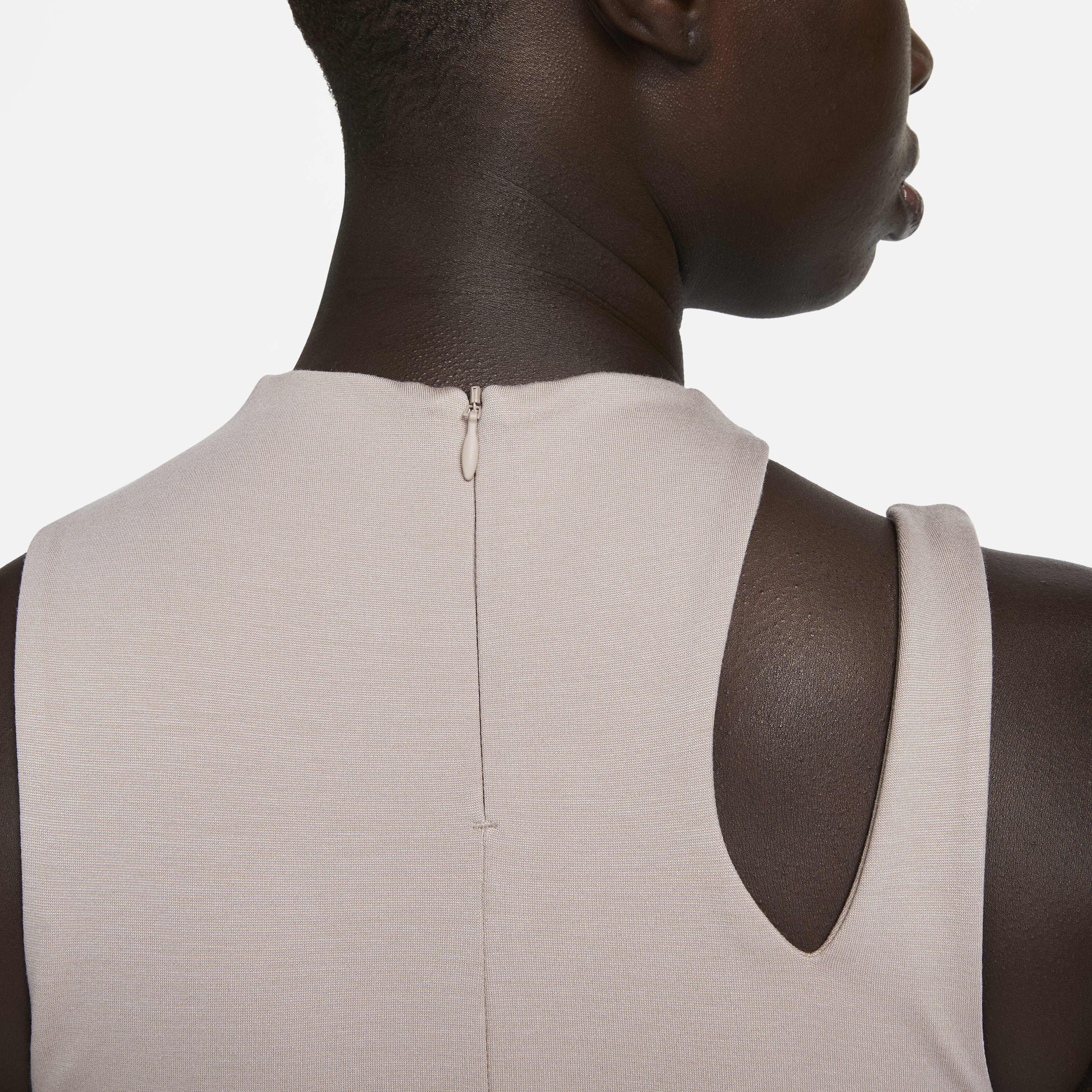 Buy Nike Sportswear Essential Women s Bodysuit Tank Diffused Taupe White Nike UAE Official