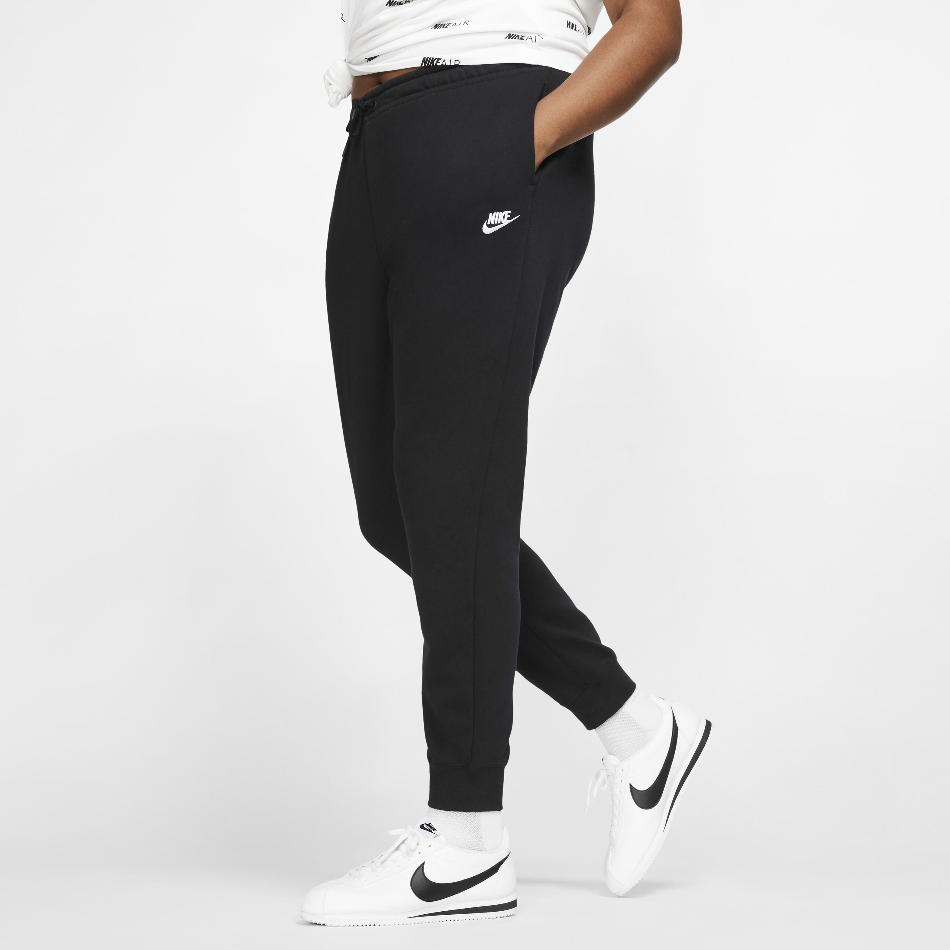 Nike air womens fleece trousers deals
