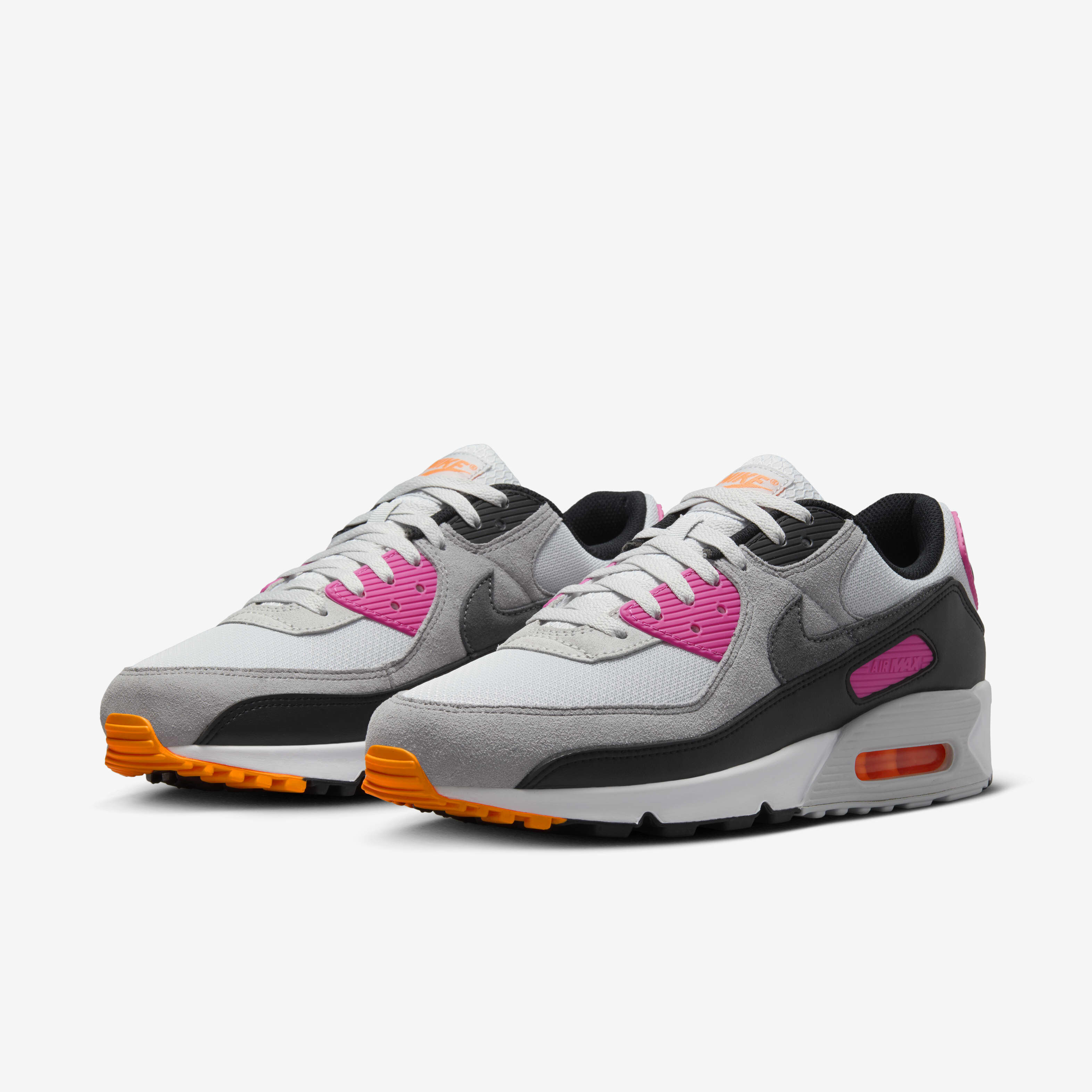 orange and pink air max