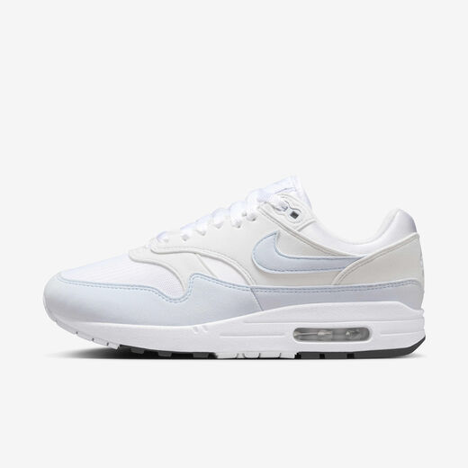 Buy Nike Air Max 1 Women's shoes - White/Platinum Tint/Black/Football ...