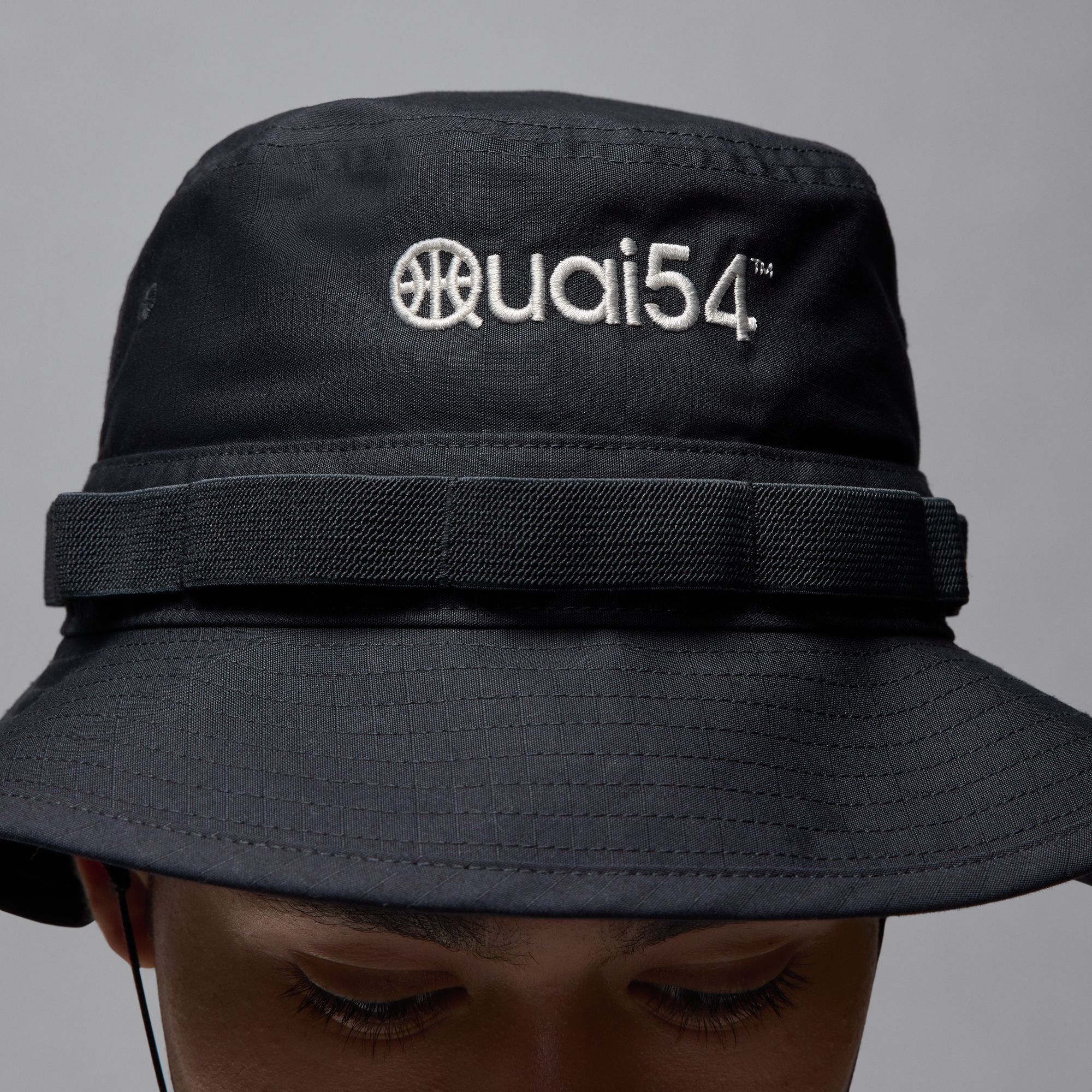 Buy Jordan Apex Quai 54 Bucket Hat - Off Noir/Sail | Nike