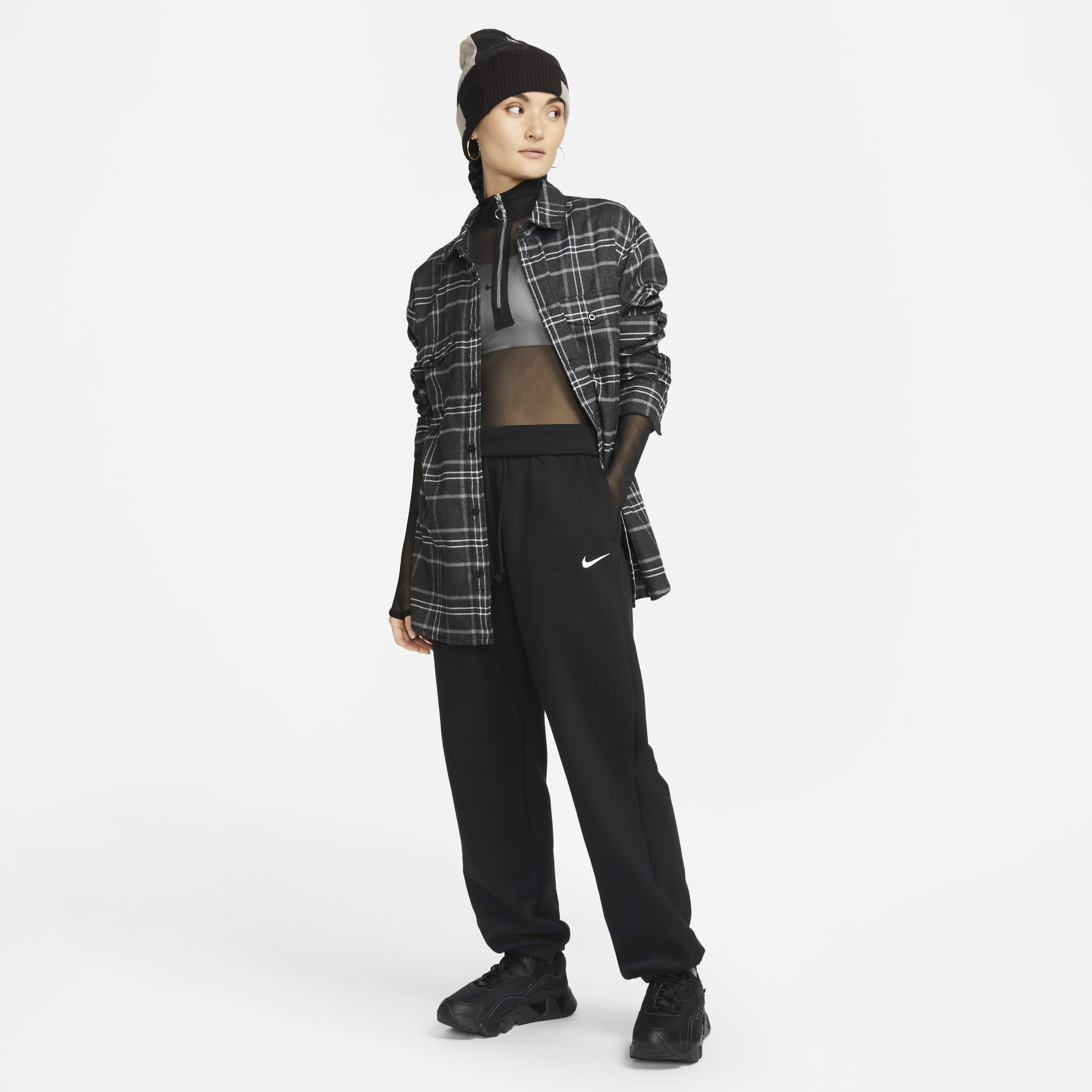 Checkered tracksuit bottoms discount