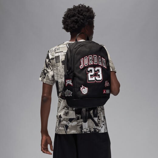 Kids' Accessories & Equipment-JRDN, Jordan Patch Backpack, Big Kids Backpack (27L)