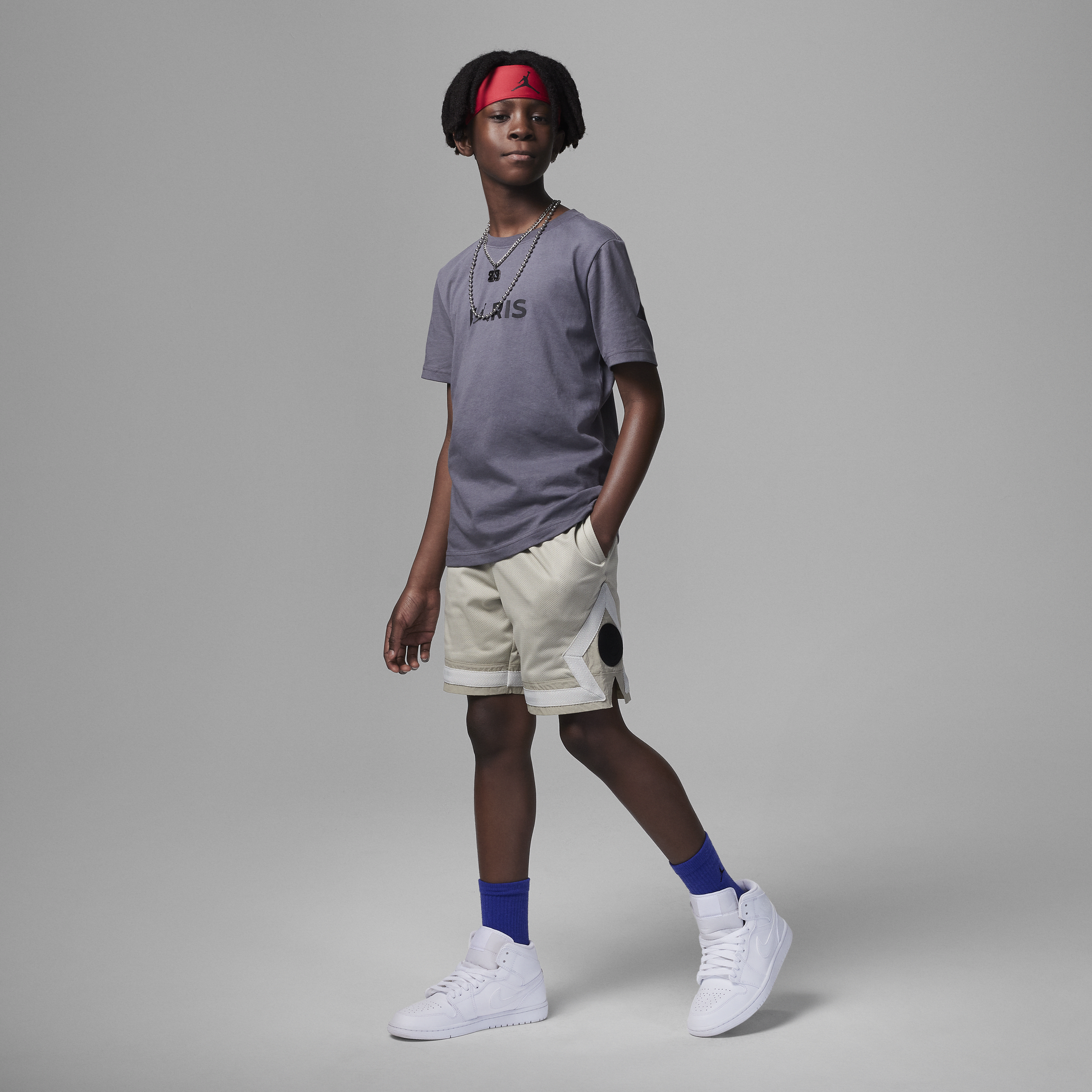 شورت جوردن باريس سان جيرمان ميش دايموند image number 6