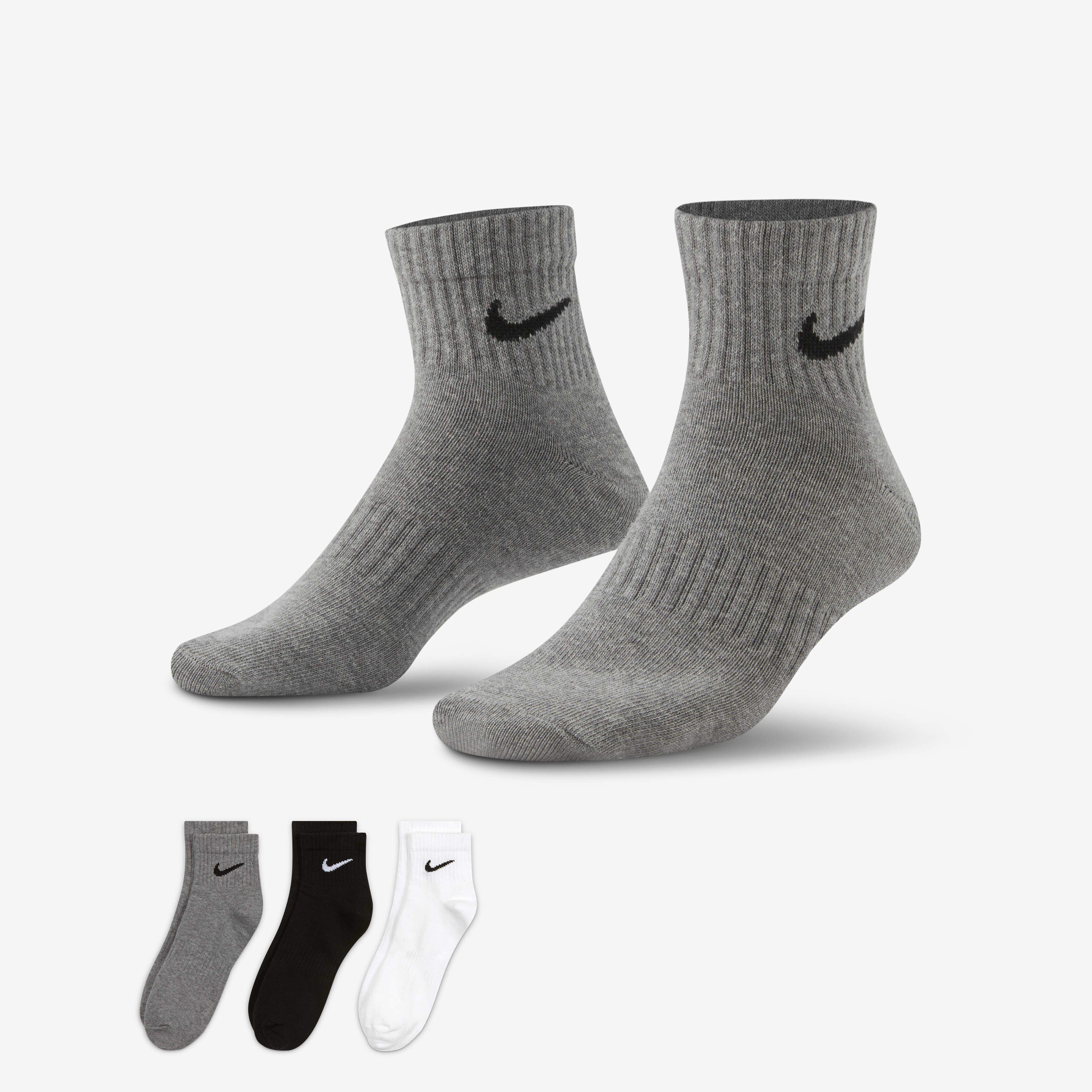 High rise nike socks top