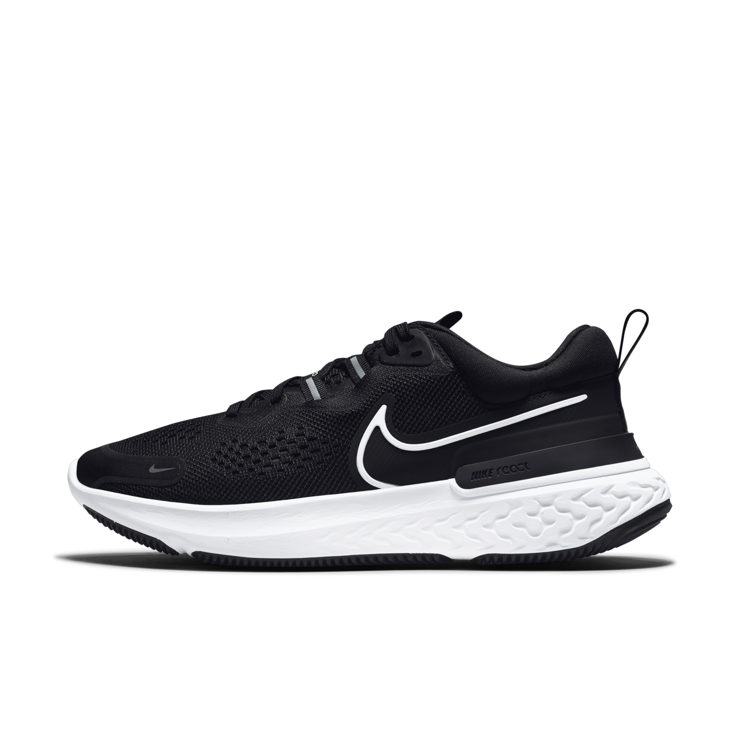 Women's nike hotsell react black