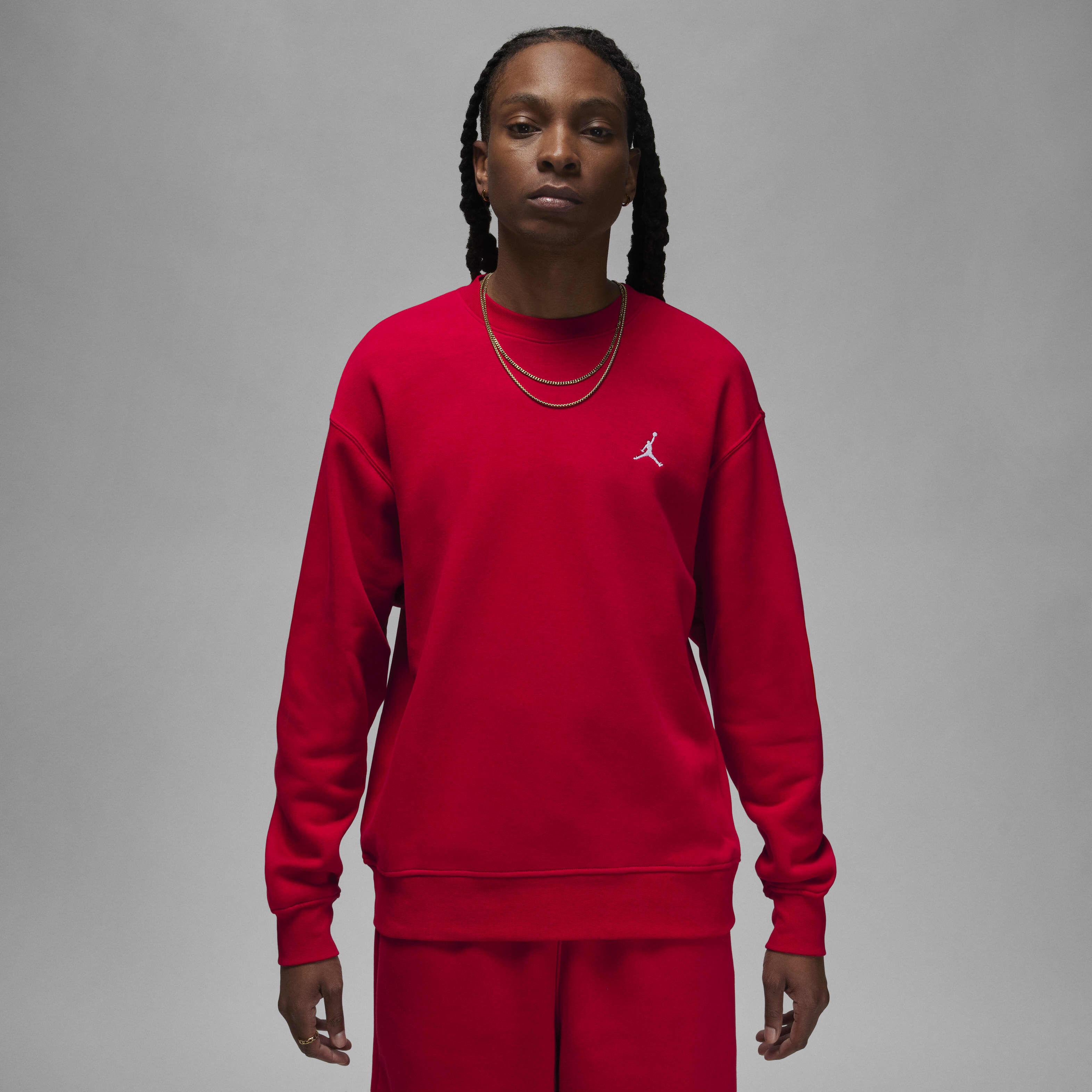 Buy Jordan Brooklyn Fleece Men s Crew Neck Sweatshirt Nike UAE Official