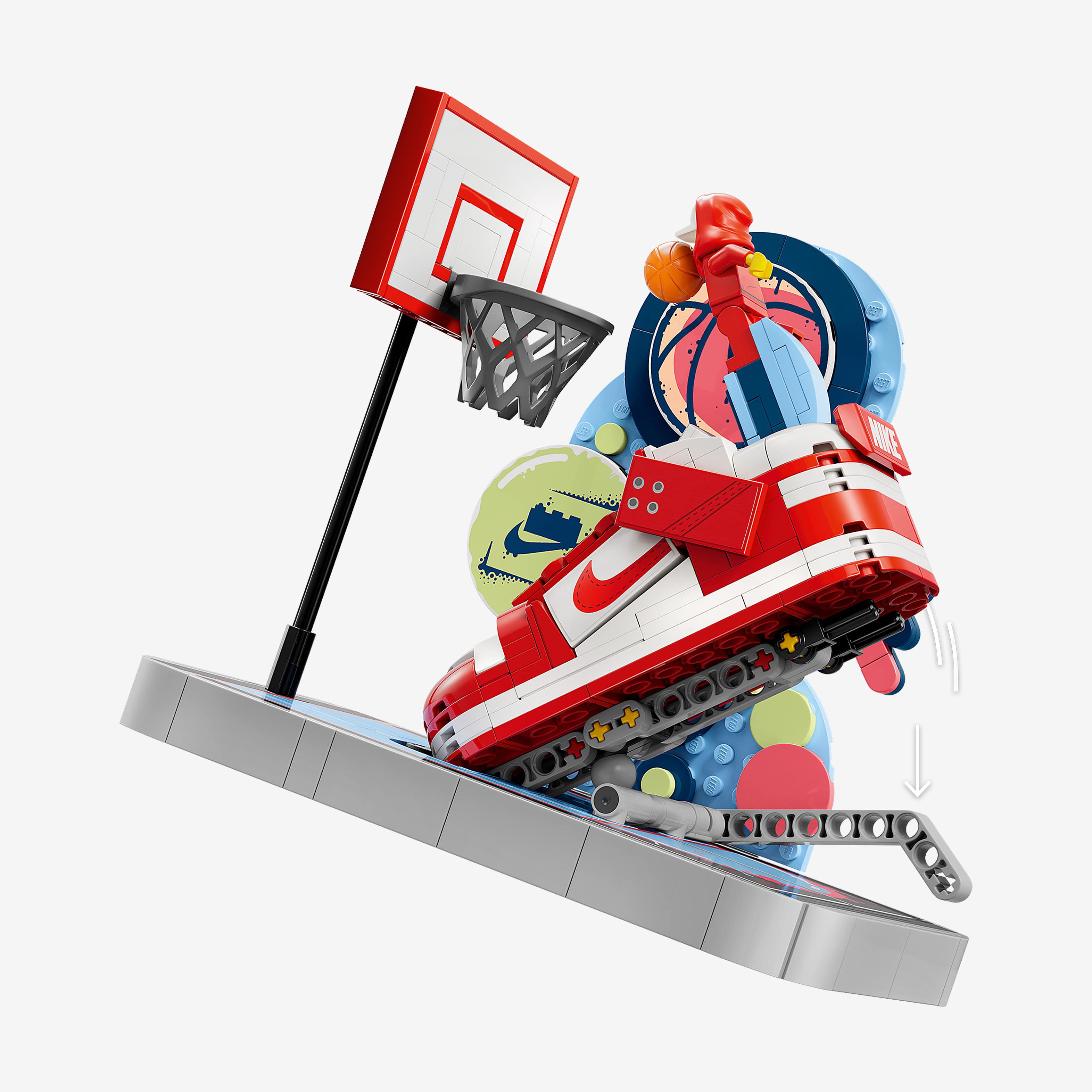 تشكيلة نايكي دانك تريكشوت x ليغو image number 2