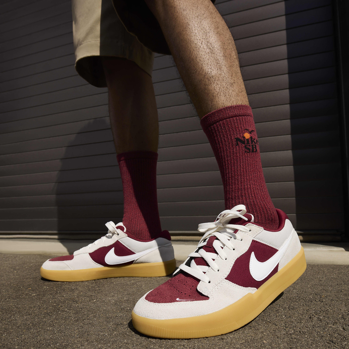 Buy Nike SB Force 58 Skate Shoes Team Red/Summit White/Gum Light