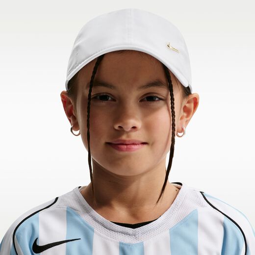 Kids' Caps, Visors & Headbands-Nike, Nike Dri-FIT Club, Kids' Unstructured Metal Swoosh Cap
