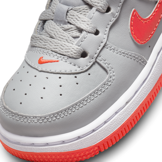 Orange top grey nike