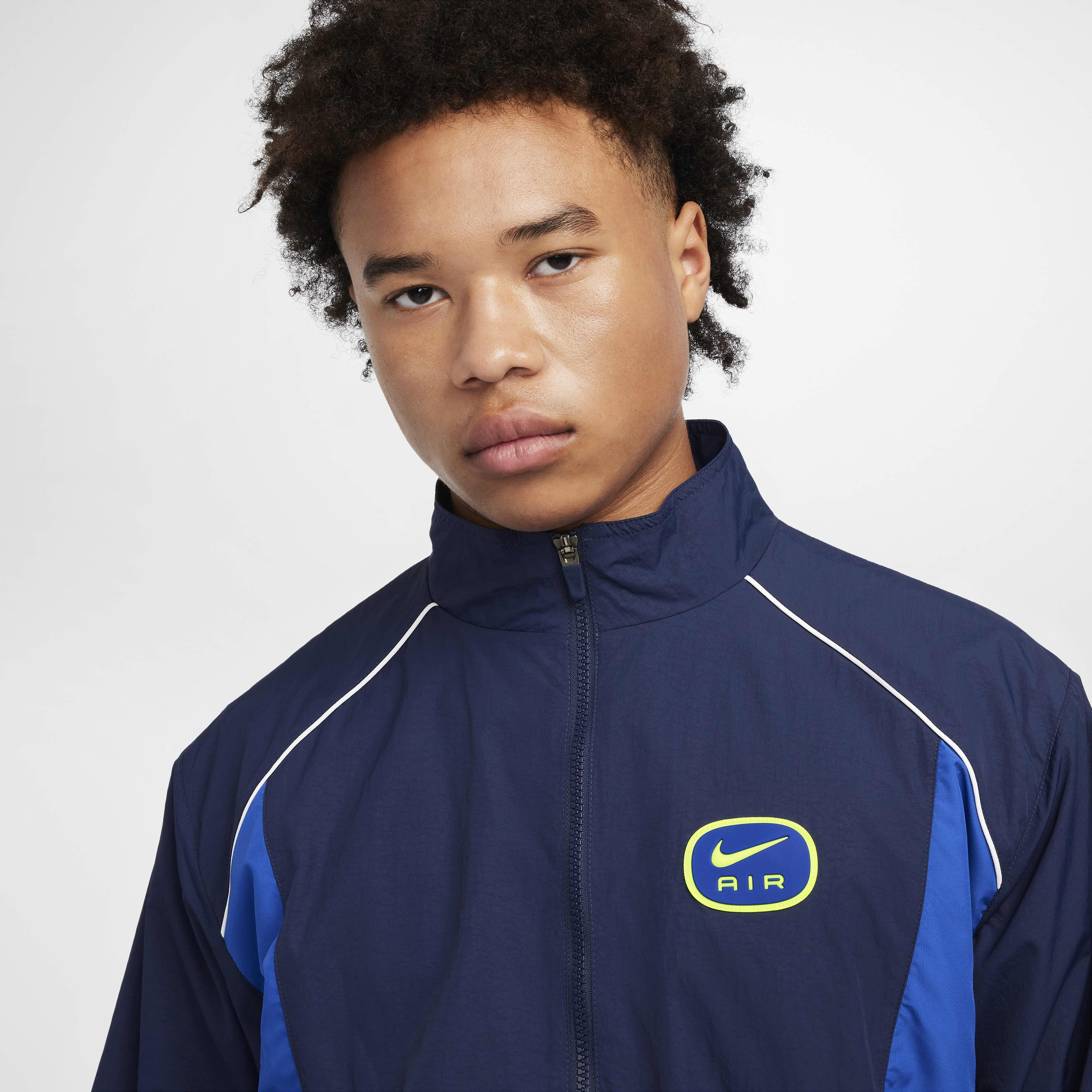 Blue nike air max tracksuit hotsell