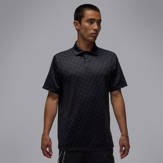 Jordan Polos-JRDN, Jordan Sport, Men's Printed Golf Polo