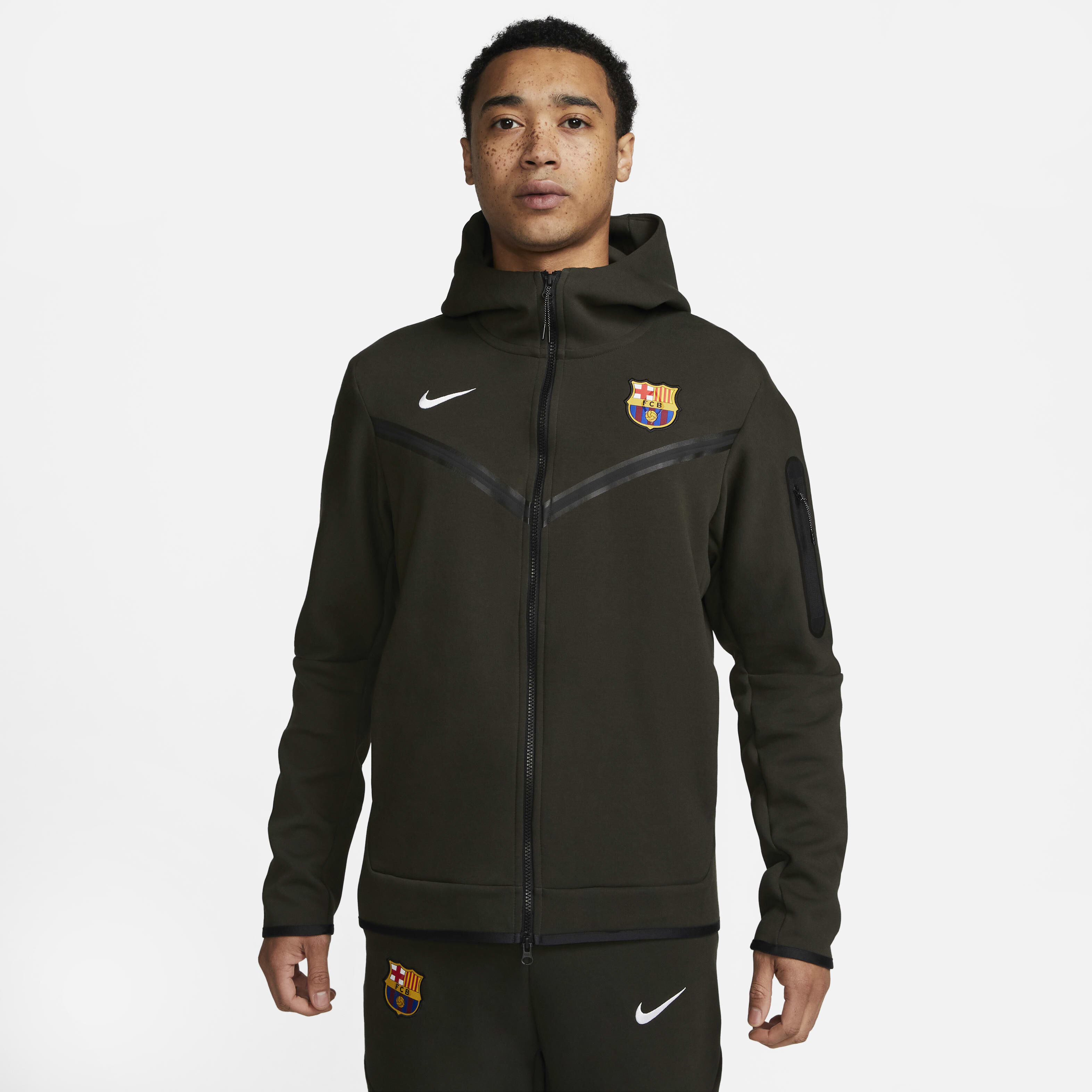 barcelona full zip hoodie