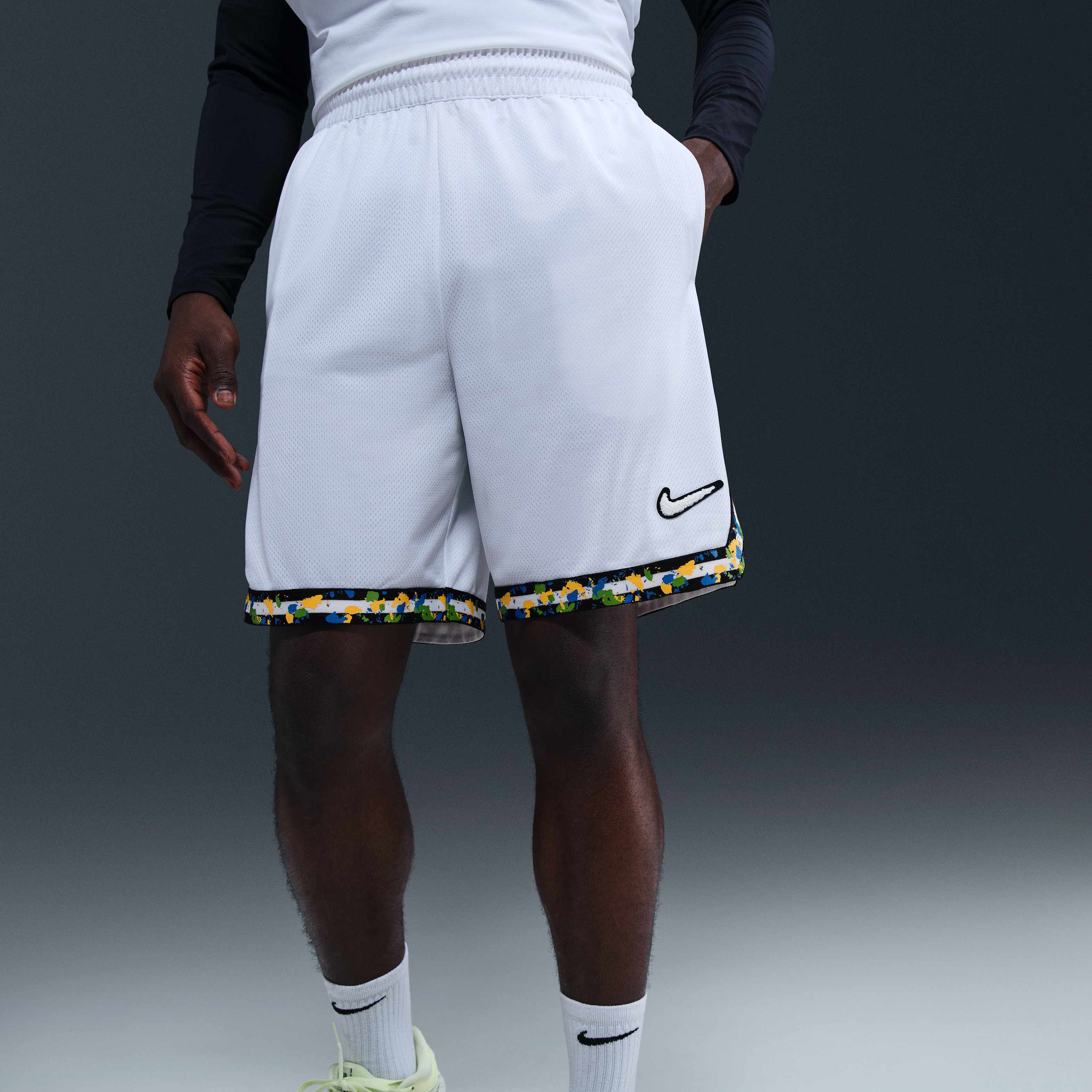 nike fleece basketball shorts