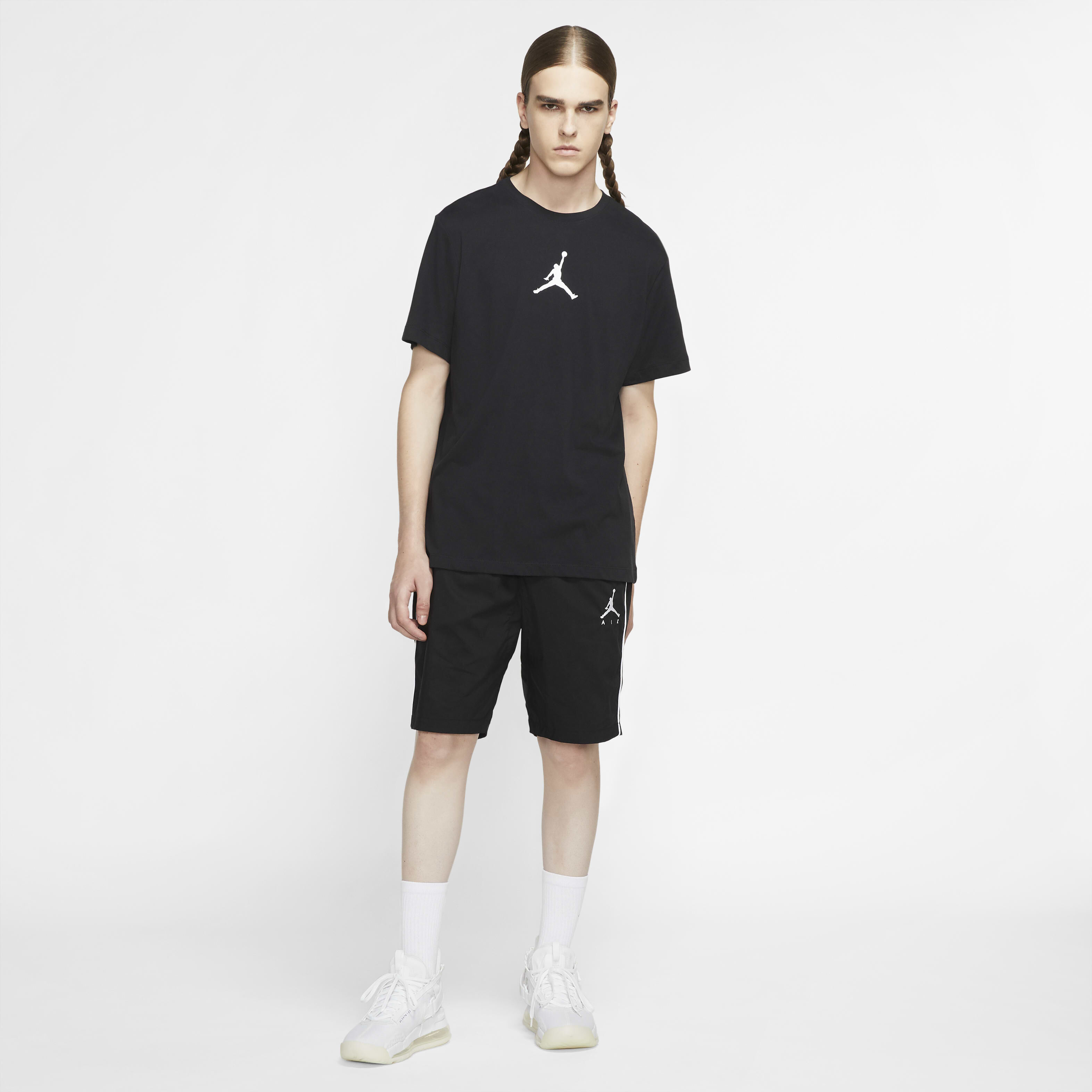 Buy Jordan Jumpman Men's T-Shirt - Black/White | Nike UAE