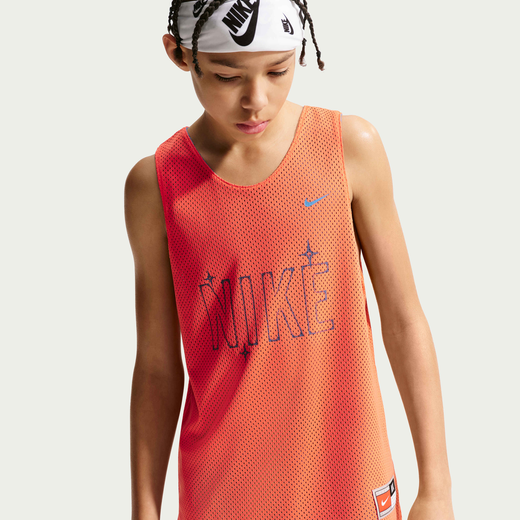 ملابس الأطفال-نايكي, نايكي سبورتسوير, تيشيرت كرة السلة دراي-فت للأطفال الكبار