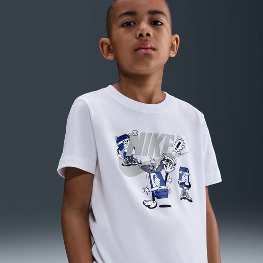 تخفيضات قمصان بطبعات للأطفال-نايكي, نايكي سبورتسوير, تيشيرت للأطفال الكبار